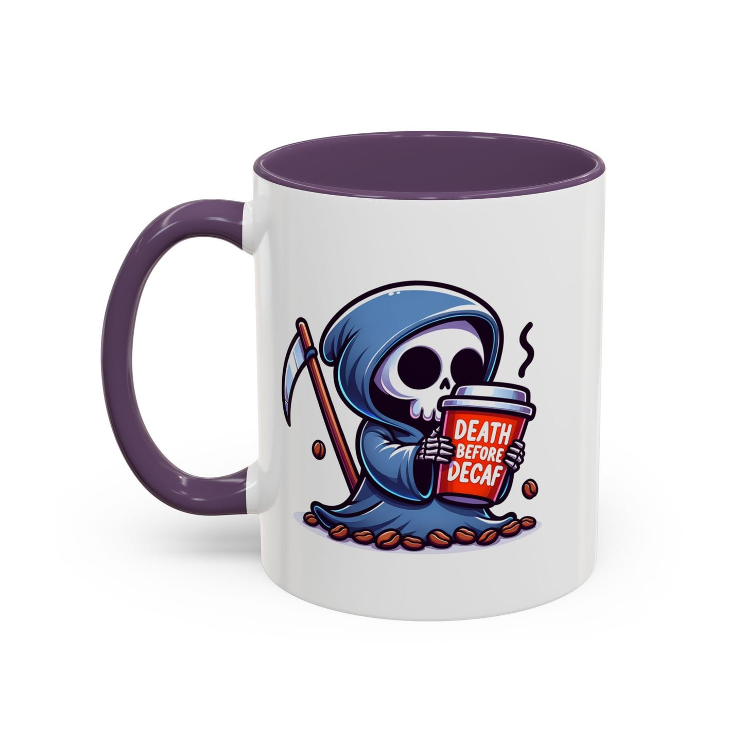Death Before Decaf Coffee Mug