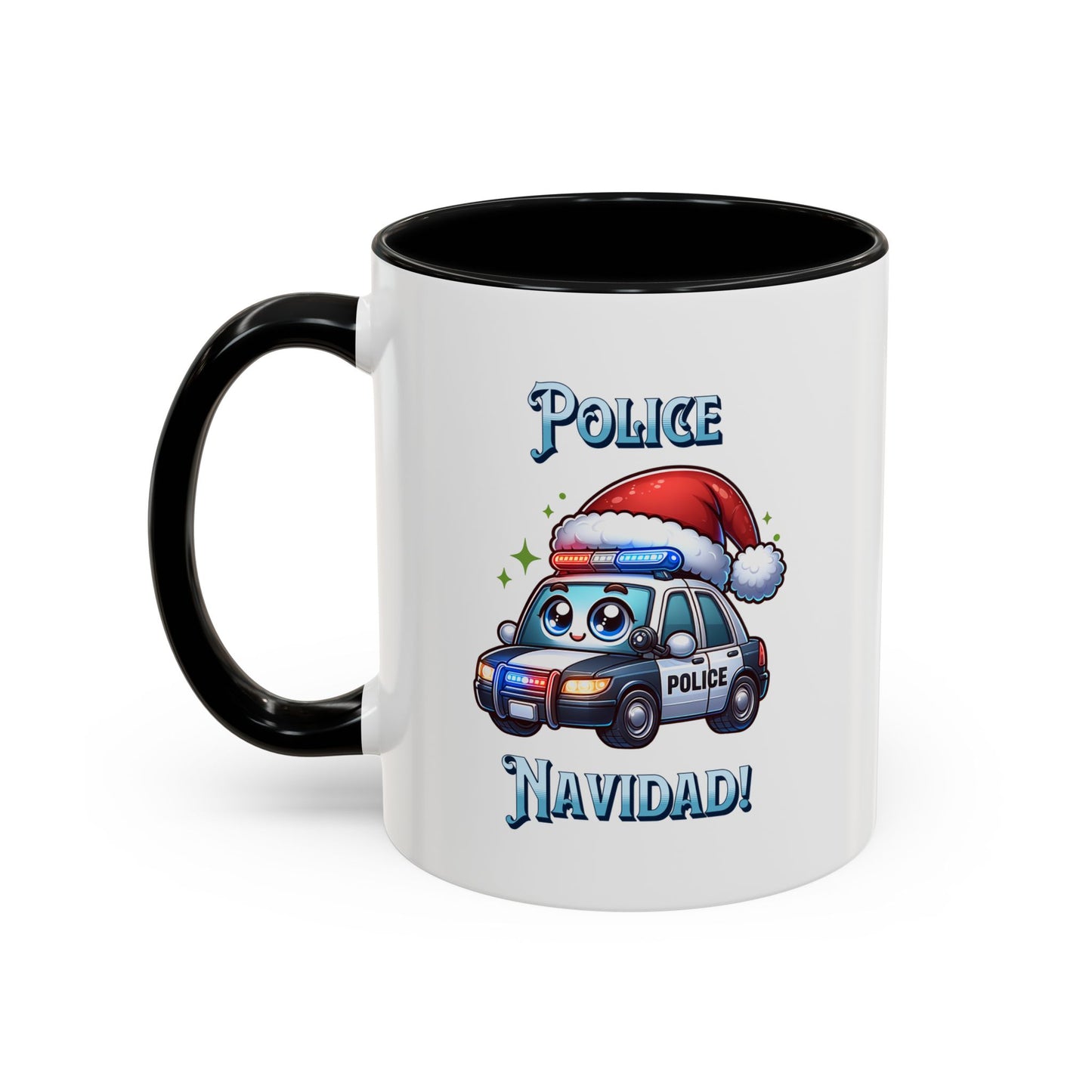 Police Navidad Coffee Mug (11, 15oz)