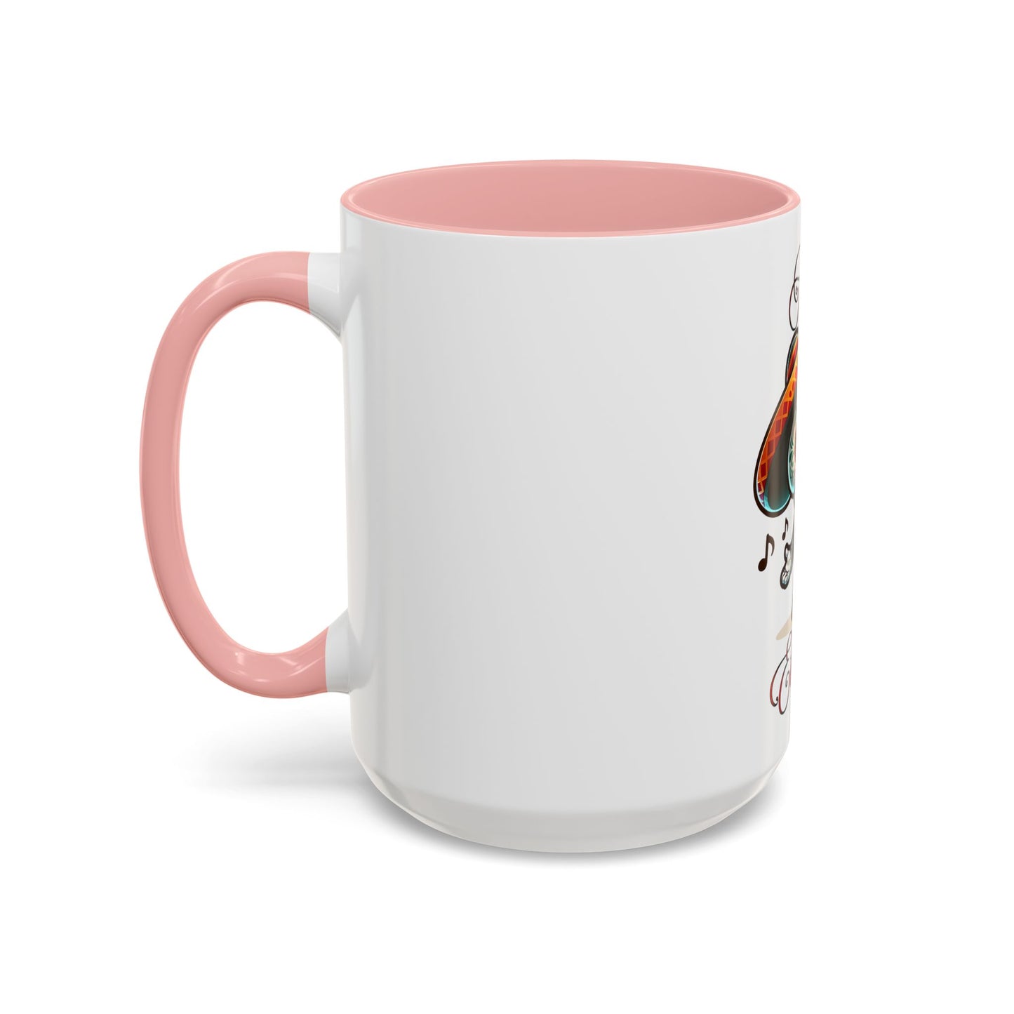 Amor Eterno Mug, Dia De Los Muertos, Day Of The Dead, Sugar Skull, Mariachi Singer Mug