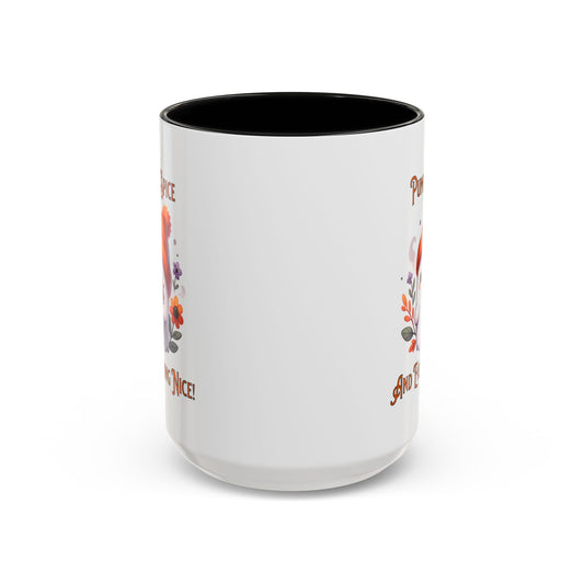 Pumpkin Spice And Everything Nice Mug, Halloween, Ghost, Funny Mug.