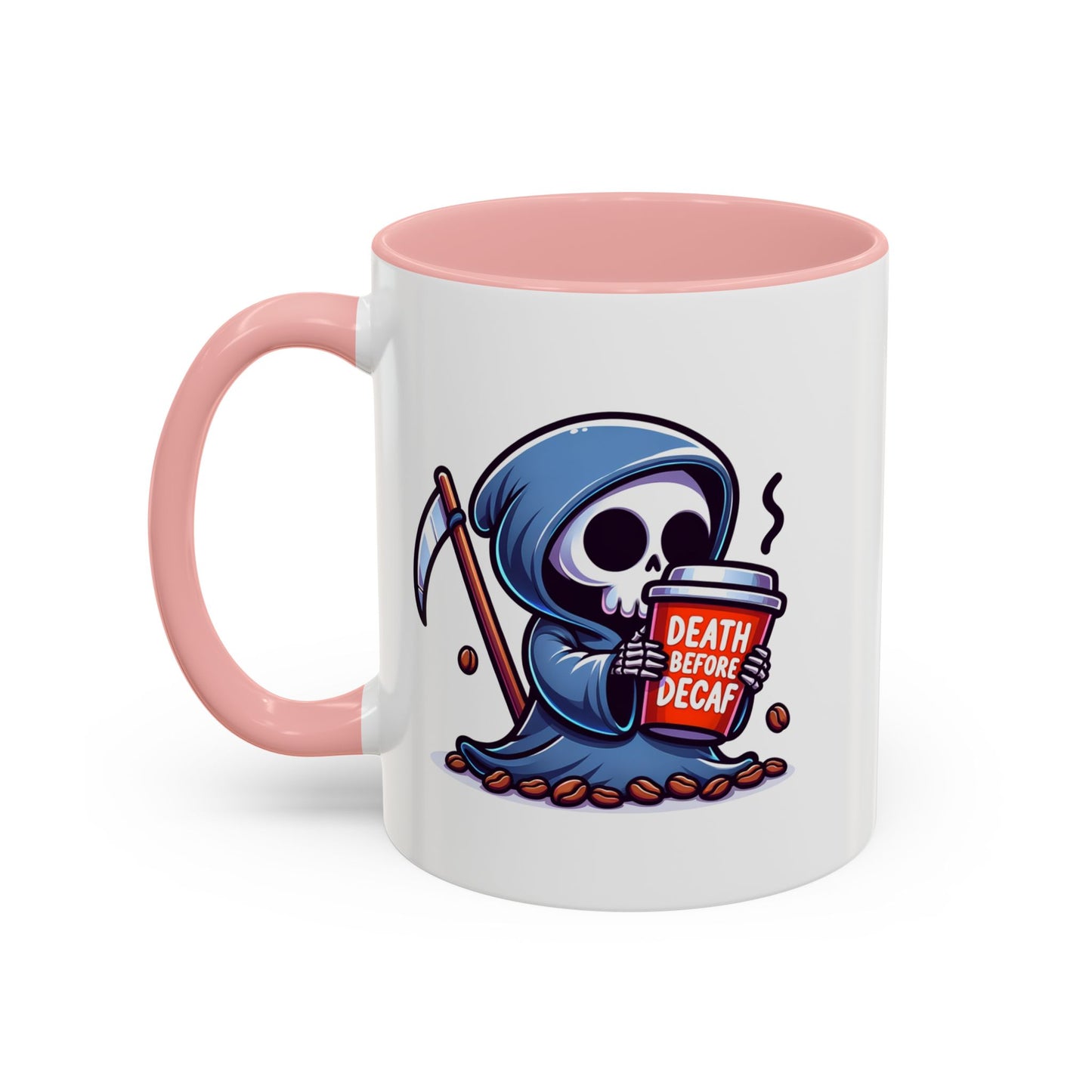 Death Before Decaf Coffee Mug