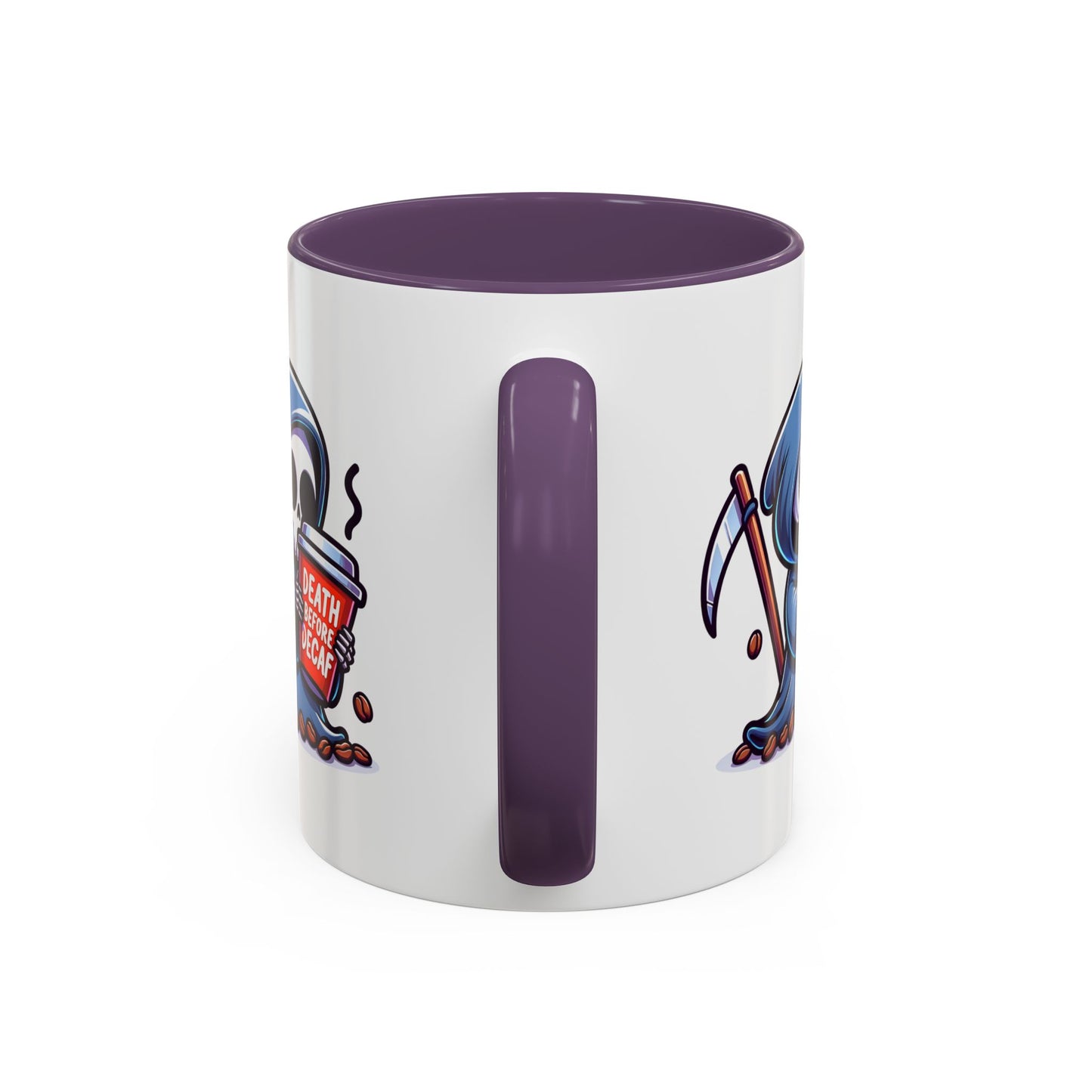 Death Before Decaf Coffee Mug