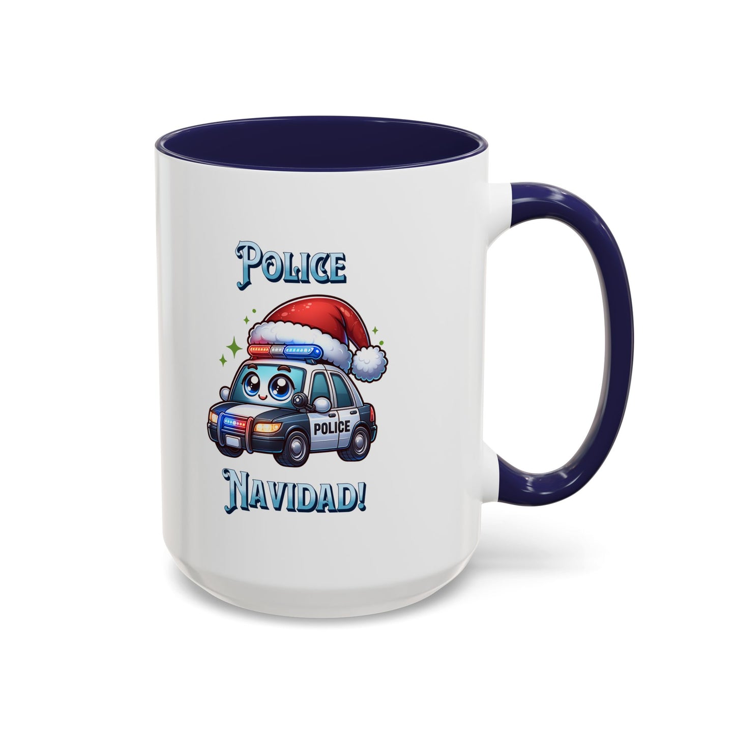 Police Navidad Coffee Mug (11, 15oz)