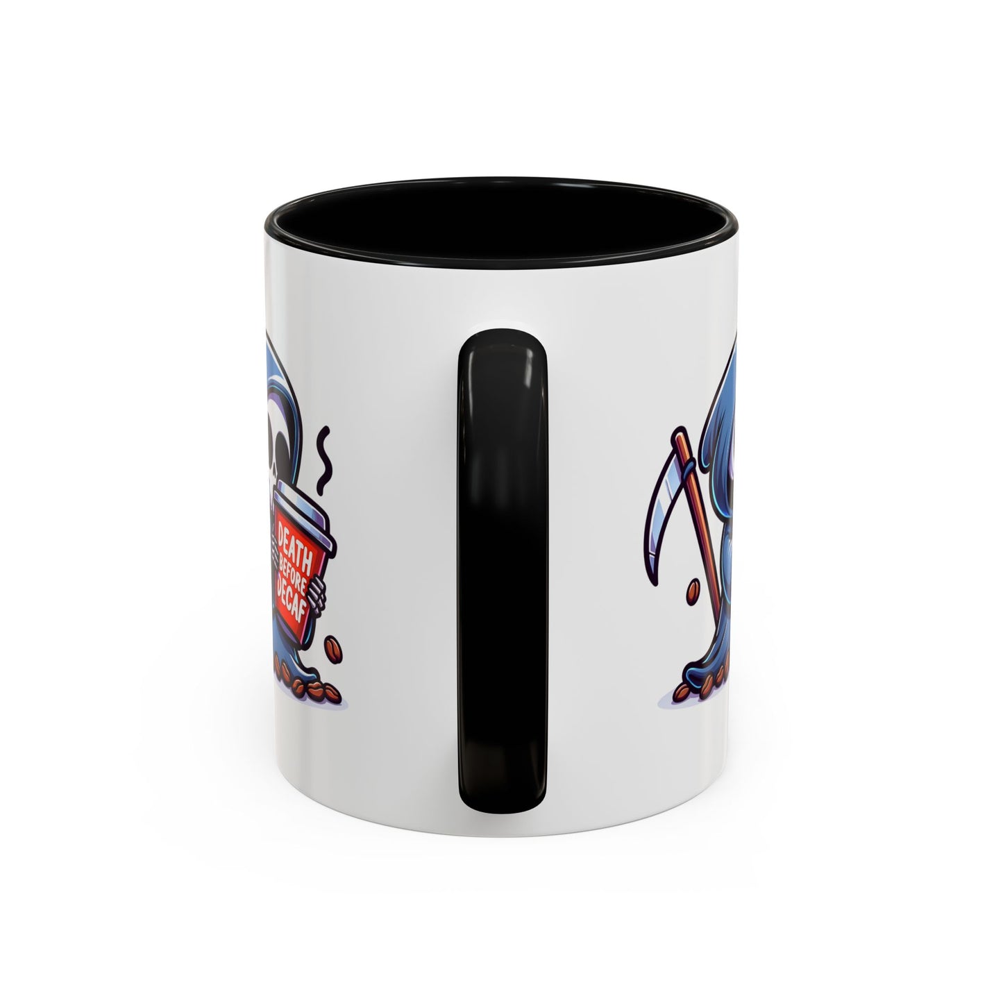 Death Before Decaf Coffee Mug