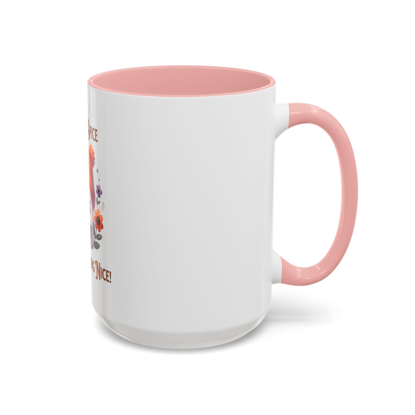 Pumpkin Spice And Everything Nice Mug, Halloween, Ghost, Funny Mug.
