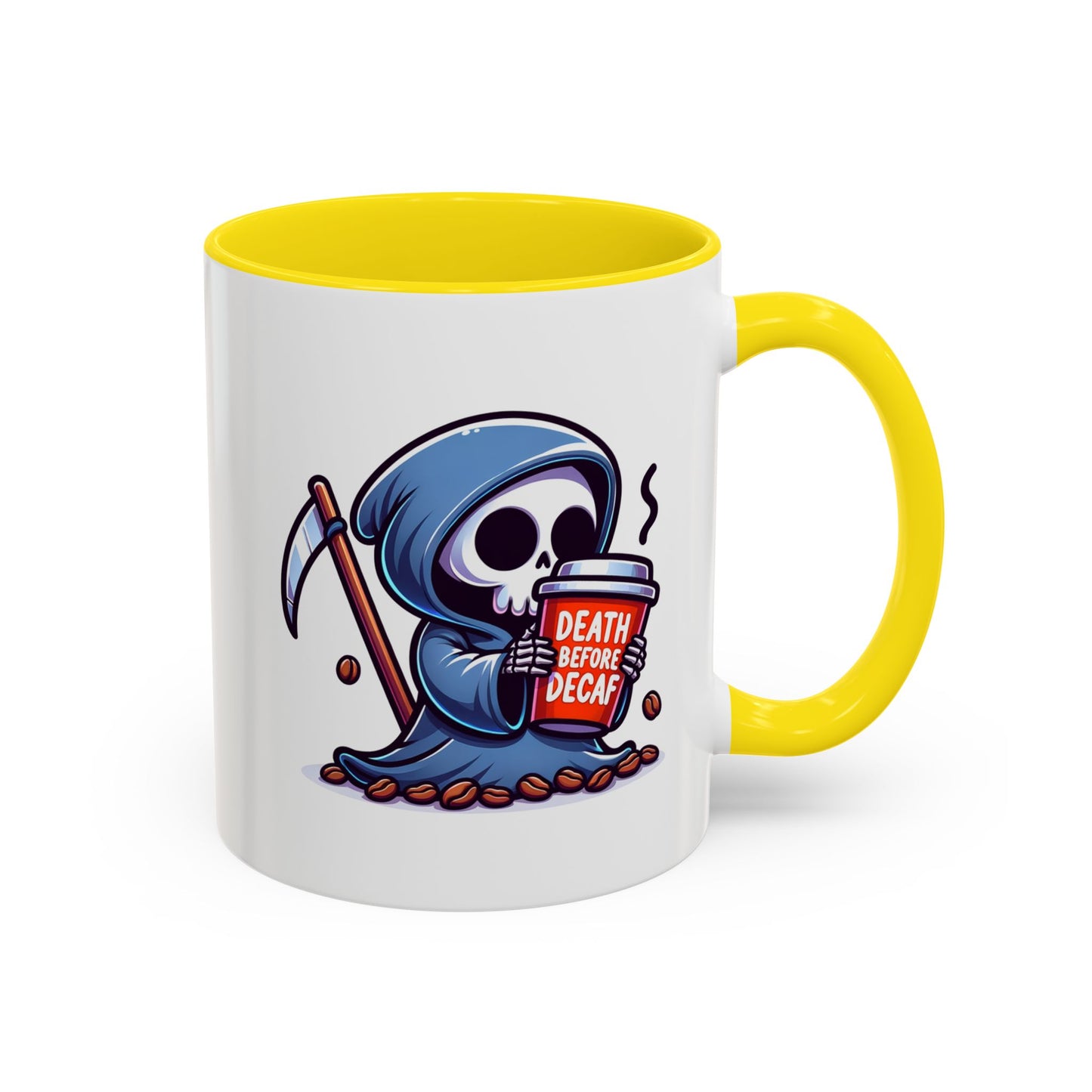 Death Before Decaf Coffee Mug