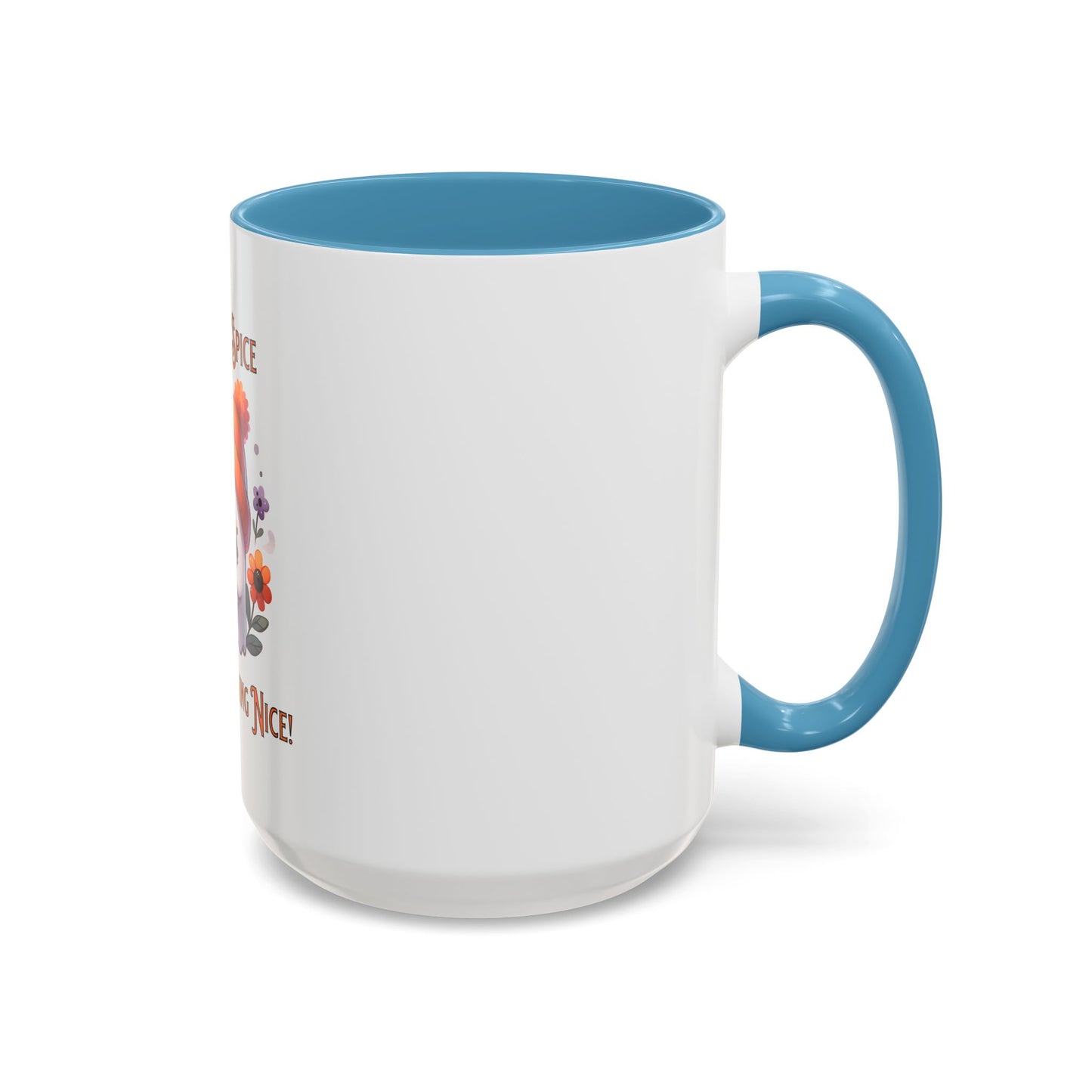 Pumpkin Spice And Everything Nice Mug, Halloween, Ghost, Funny Mug.