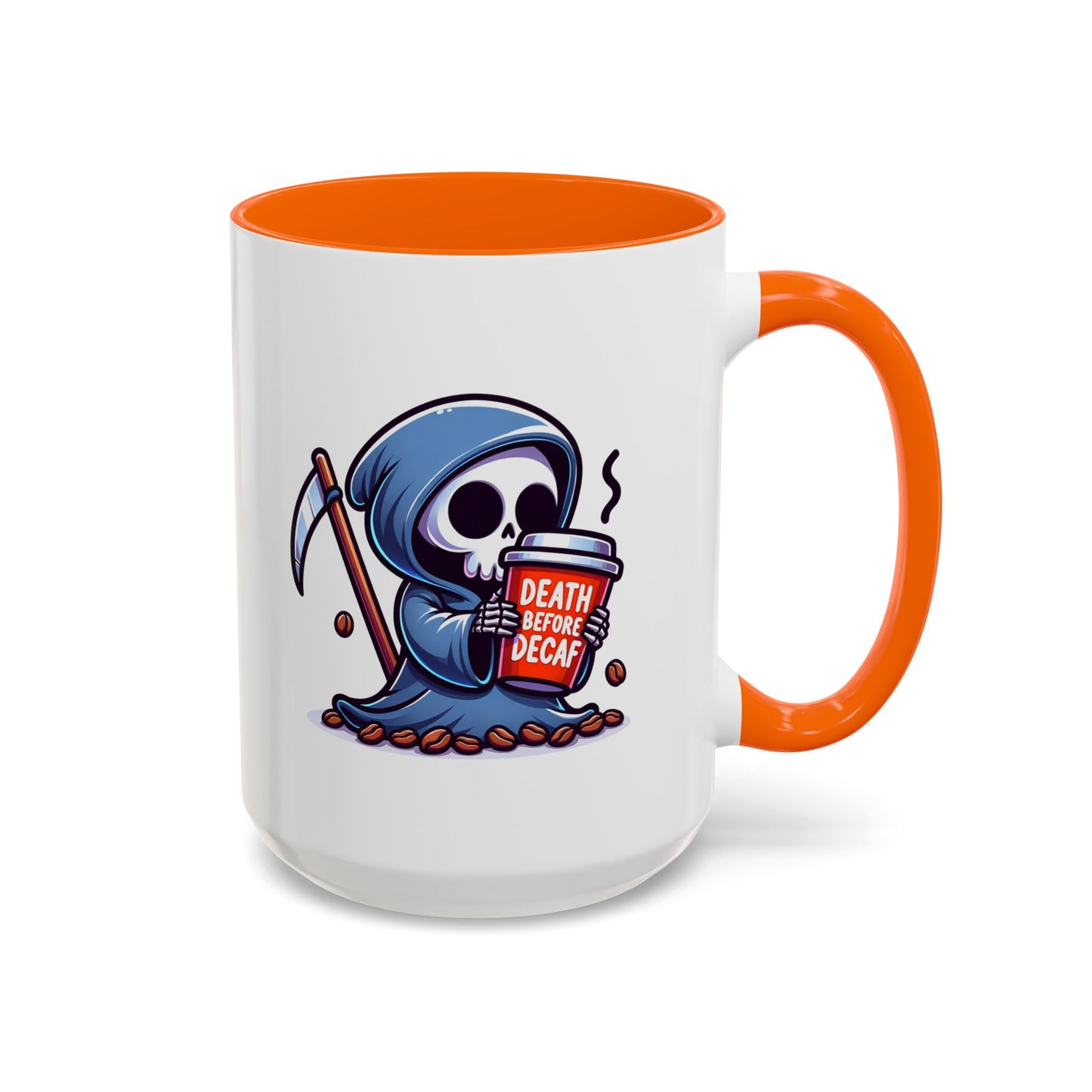 Death Before Decaf Coffee Mug