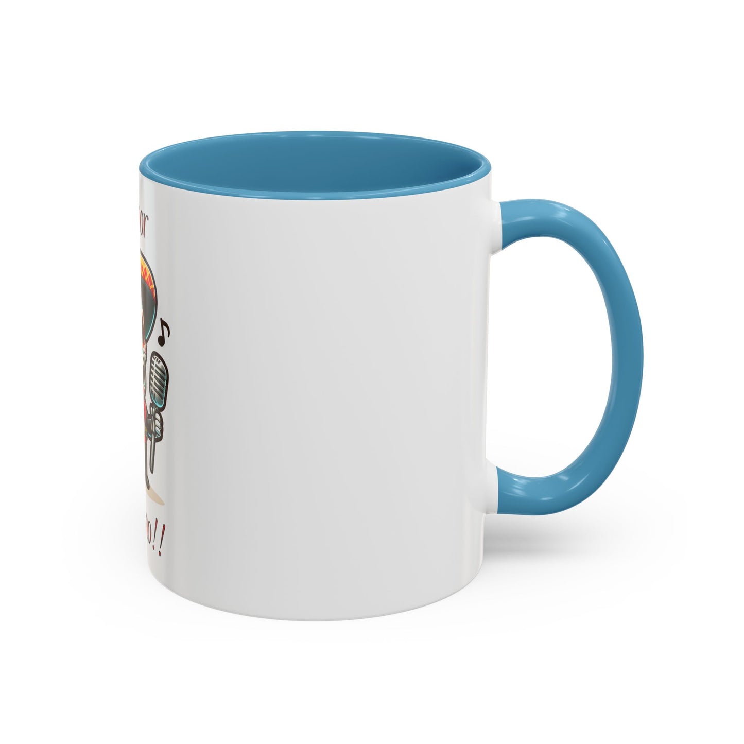 Amor Eterno Mug, Dia De Los Muertos, Day Of The Dead, Sugar Skull, Mariachi Singer Mug
