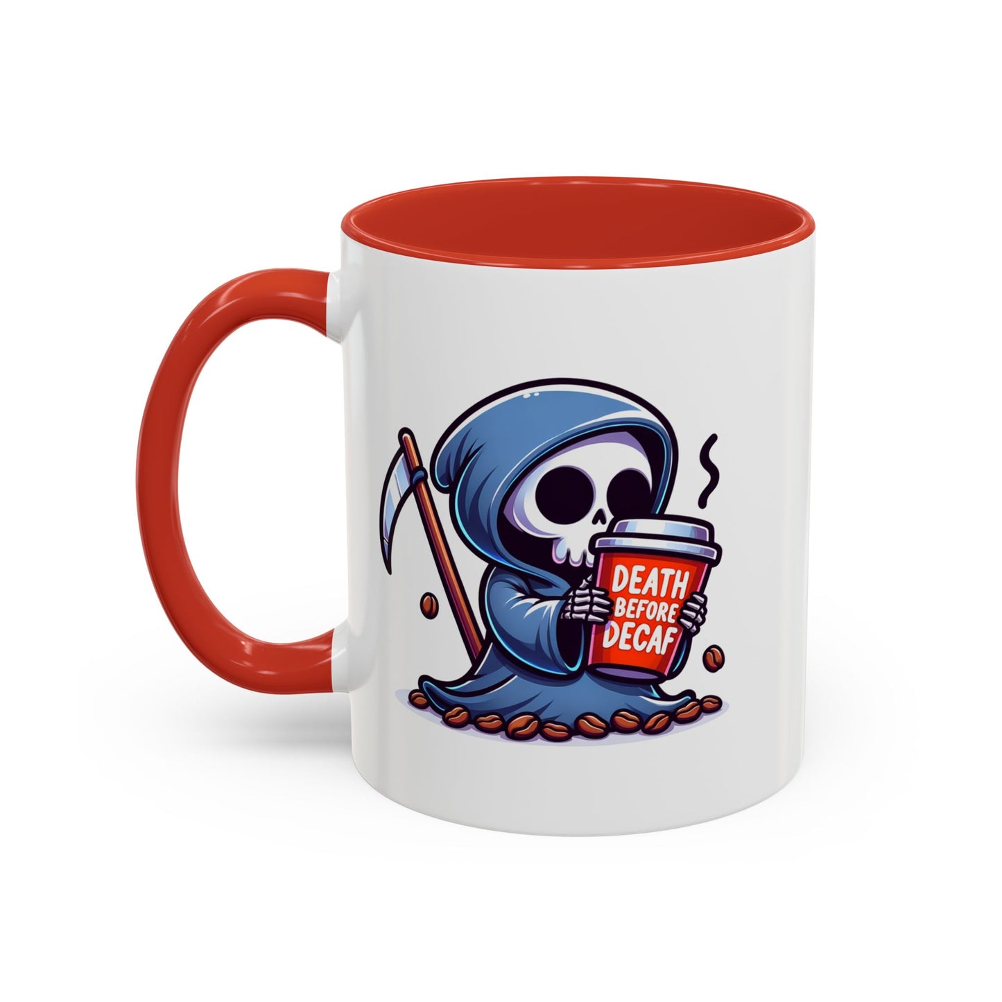 Death Before Decaf Coffee Mug