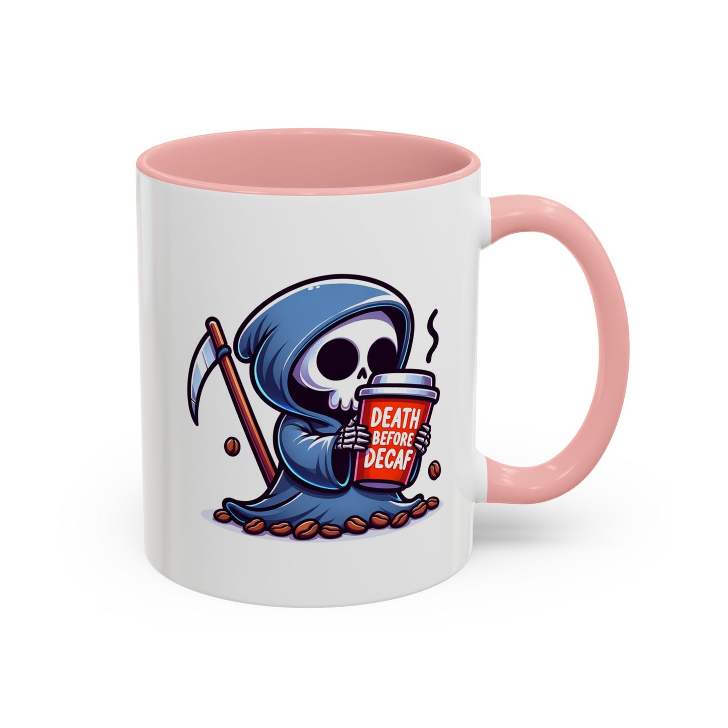 Death Before Decaf Coffee Mug