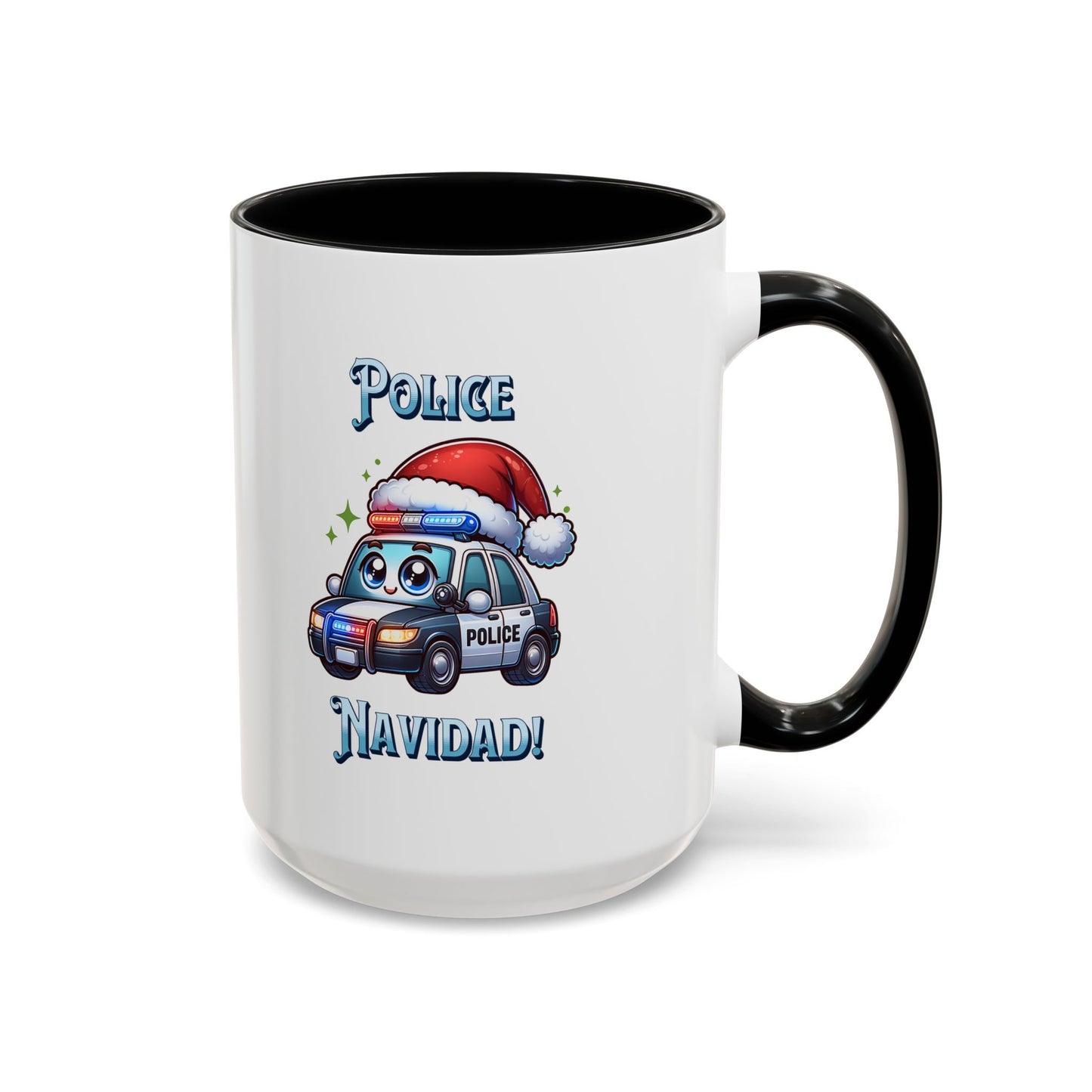 Police Navidad Coffee Mug (11, 15oz)