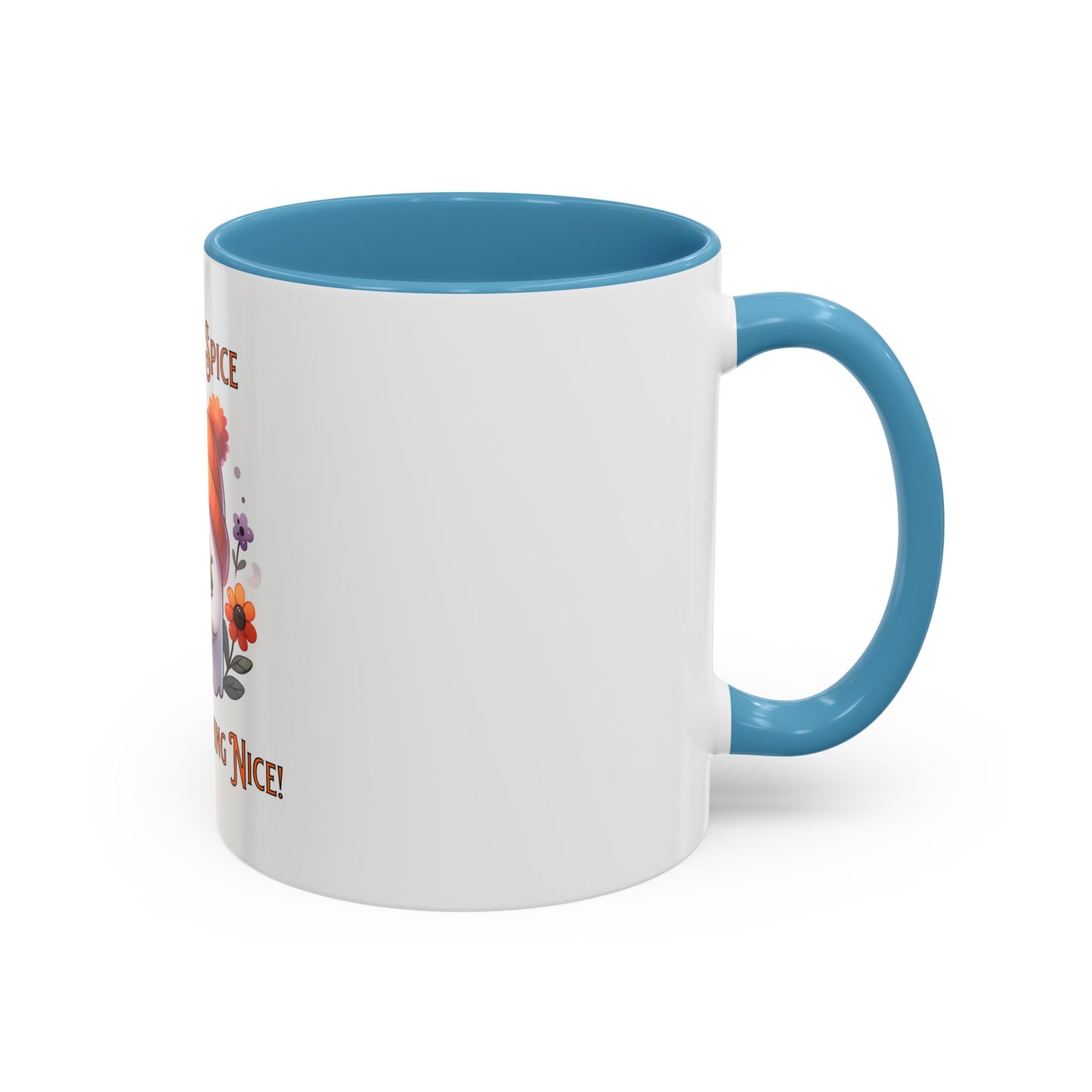 Pumpkin Spice And Everything Nice Mug, Halloween, Ghost, Funny Mug.