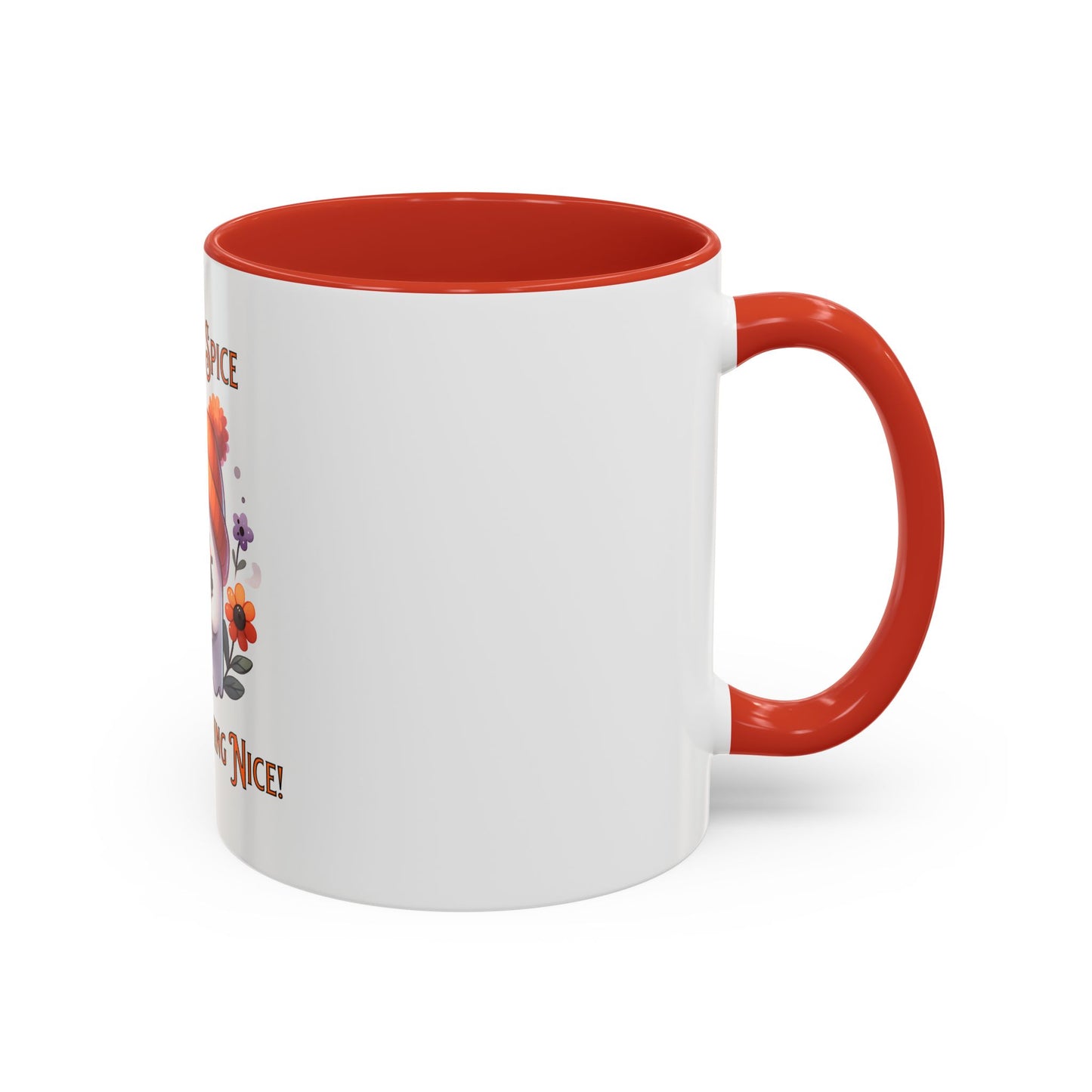 Pumpkin Spice And Everything Nice Mug, Halloween, Ghost, Funny Mug.