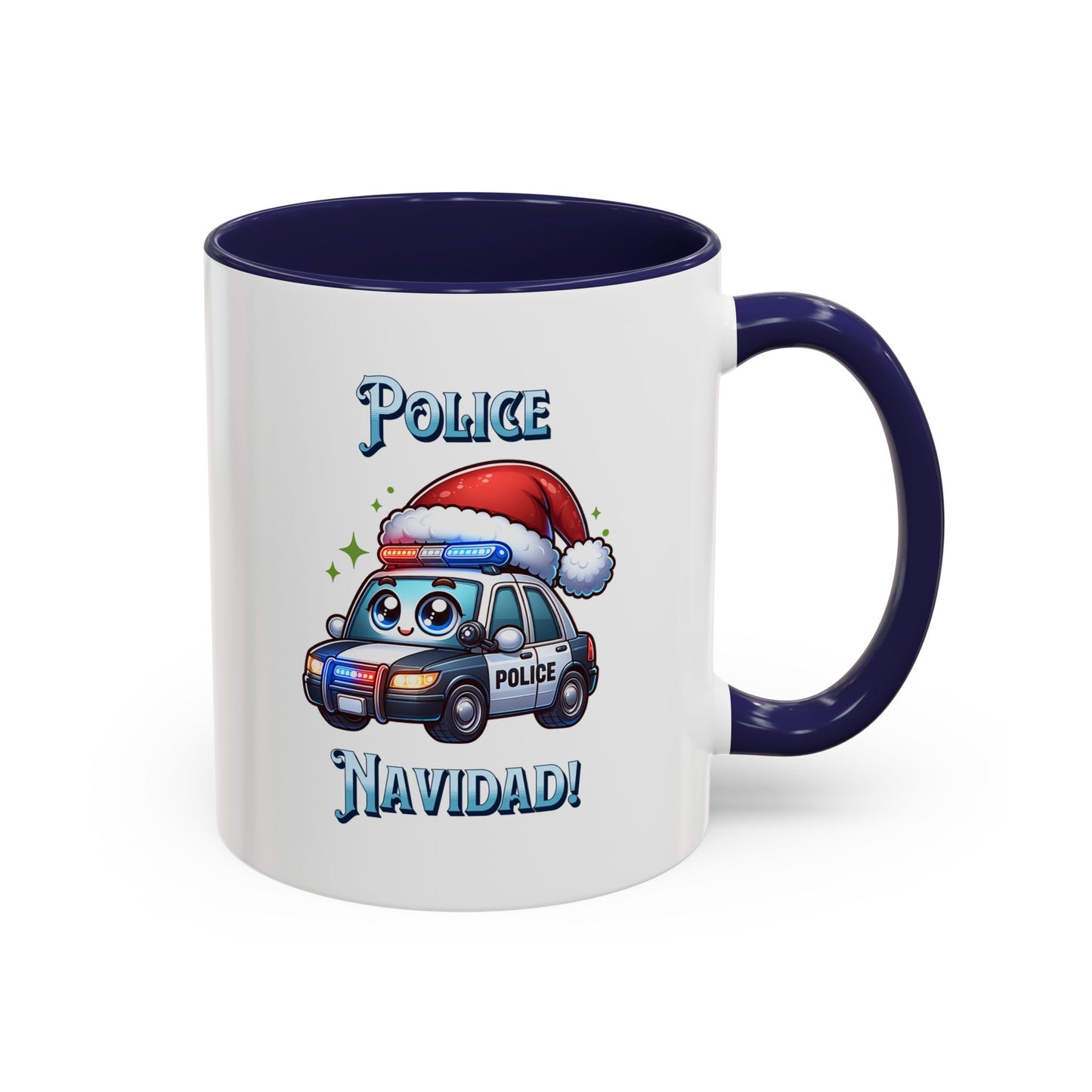 Police Navidad Coffee Mug (11, 15oz)