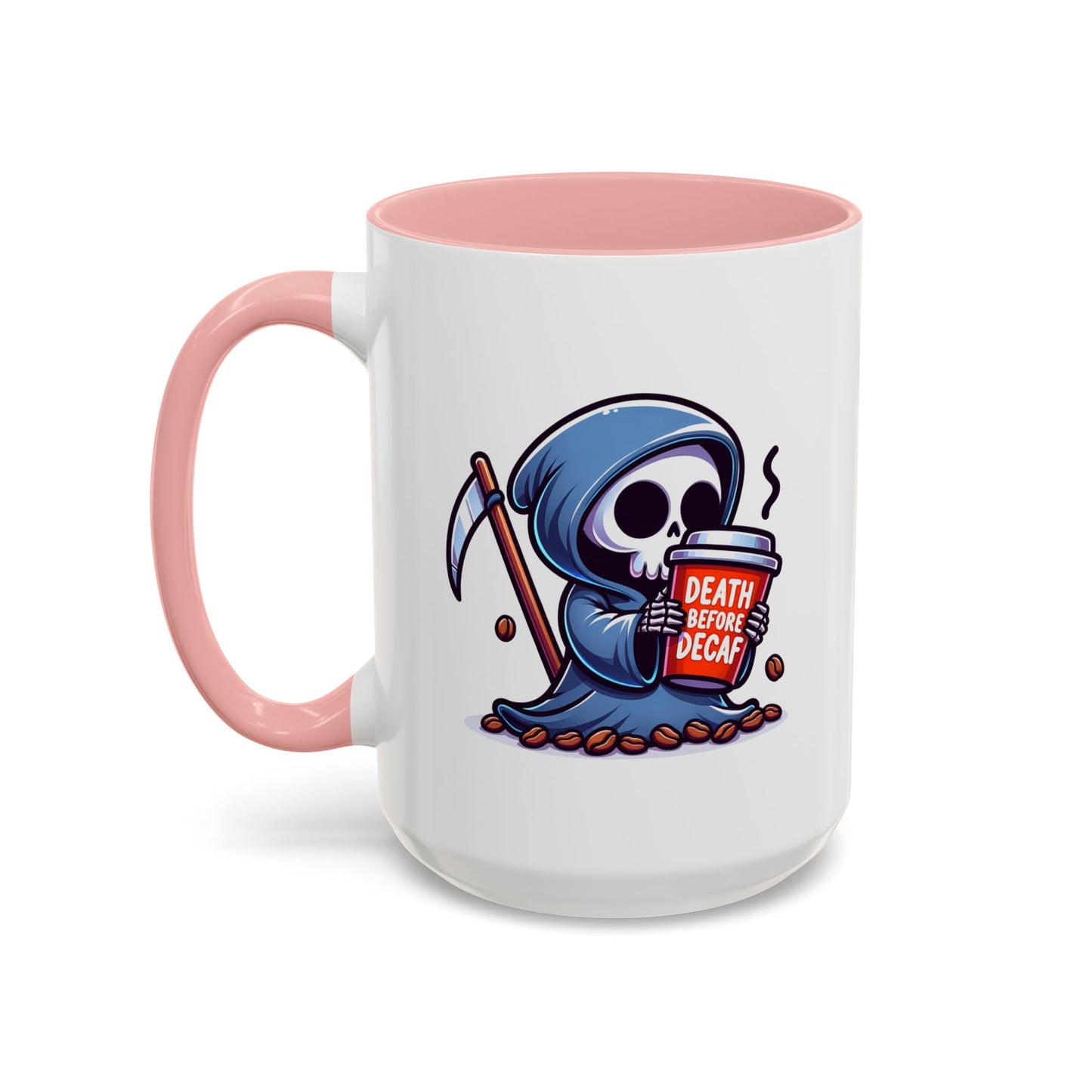 Death Before Decaf Coffee Mug