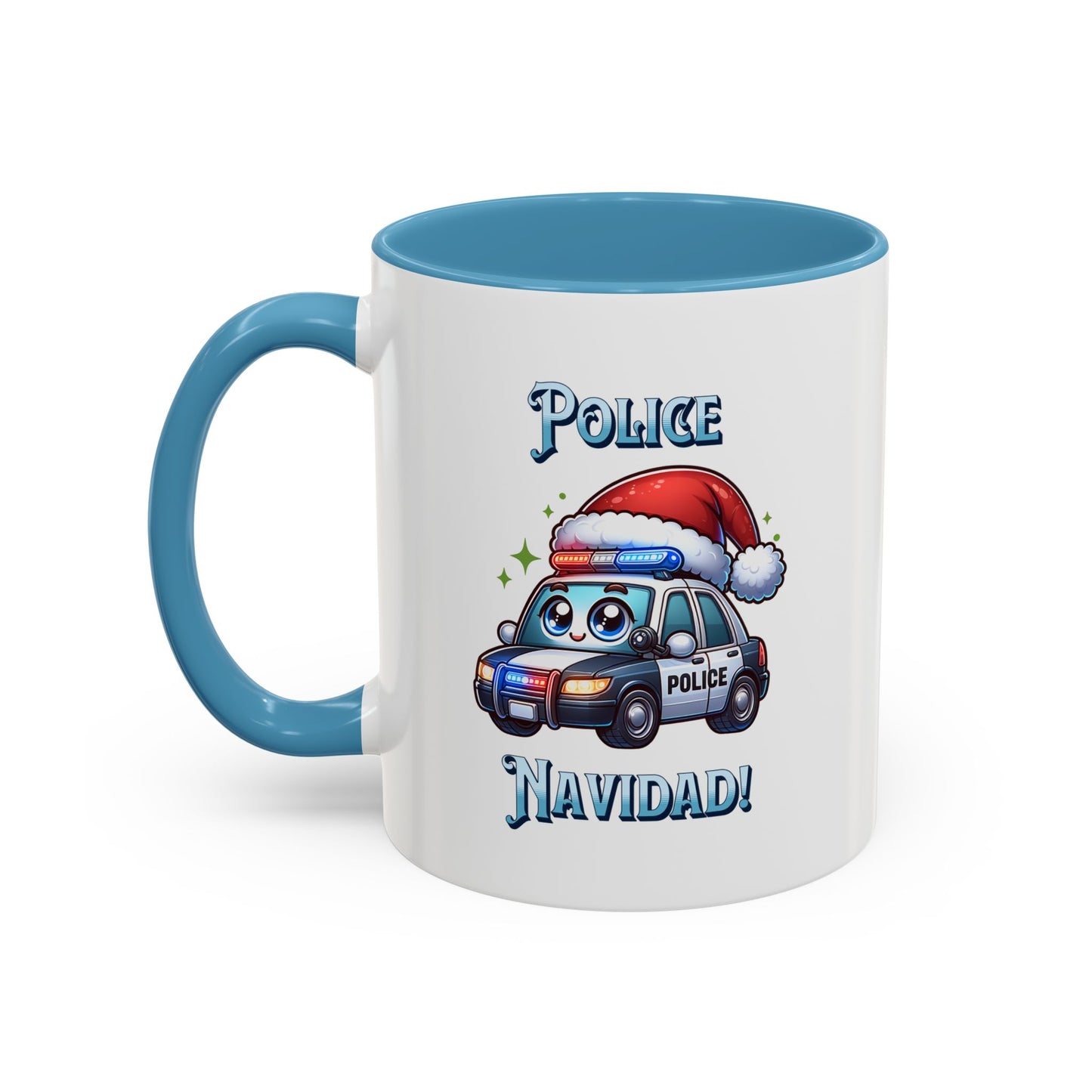 Police Navidad Coffee Mug (11, 15oz)