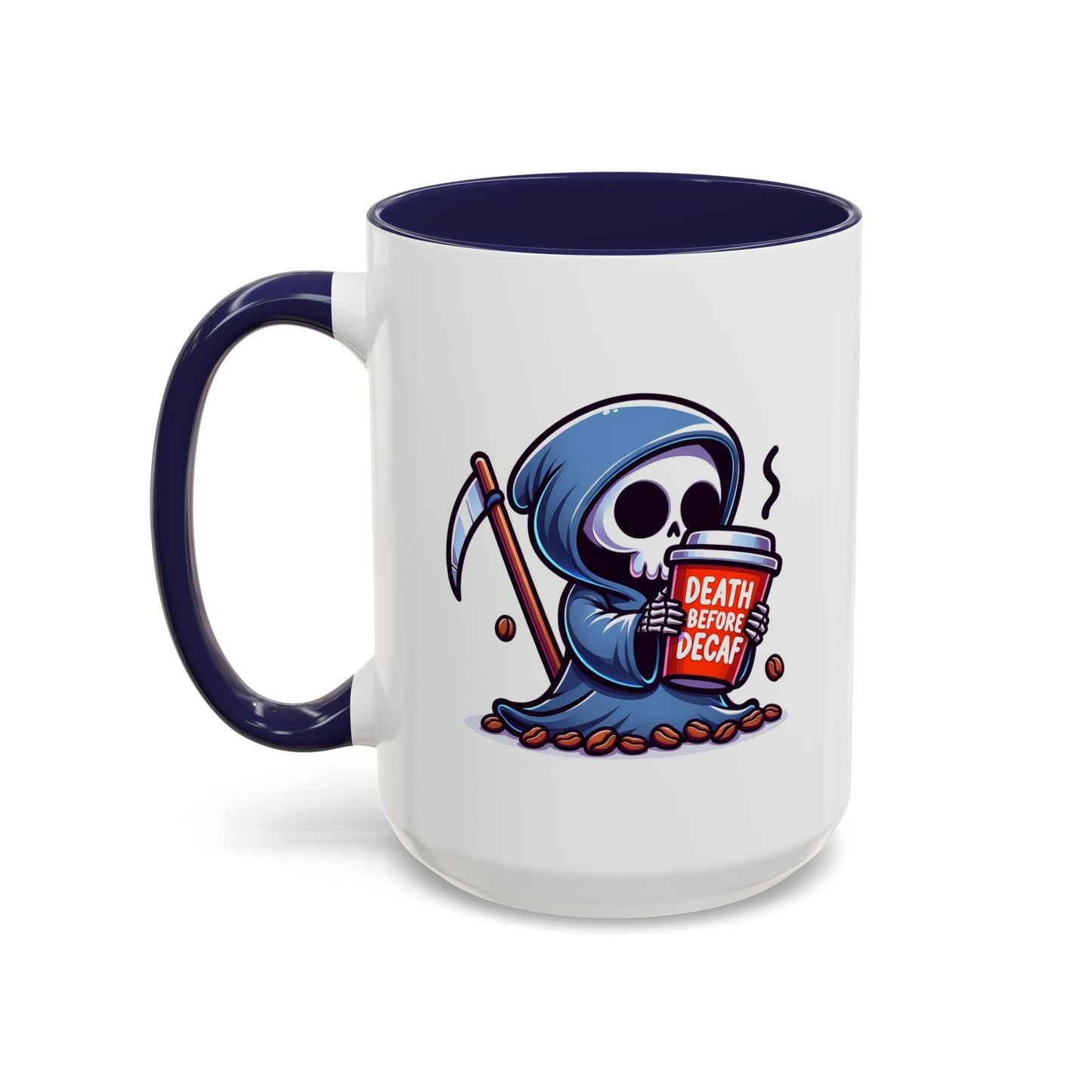 Death Before Decaf Coffee Mug