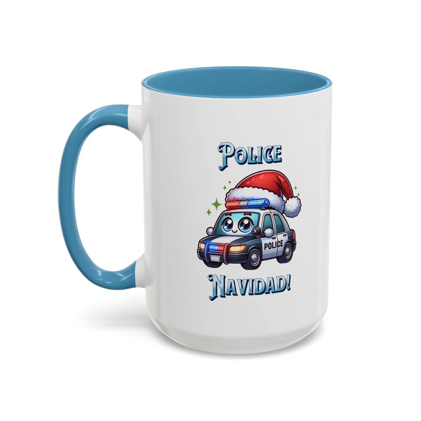 Police Navidad Coffee Mug (11, 15oz)