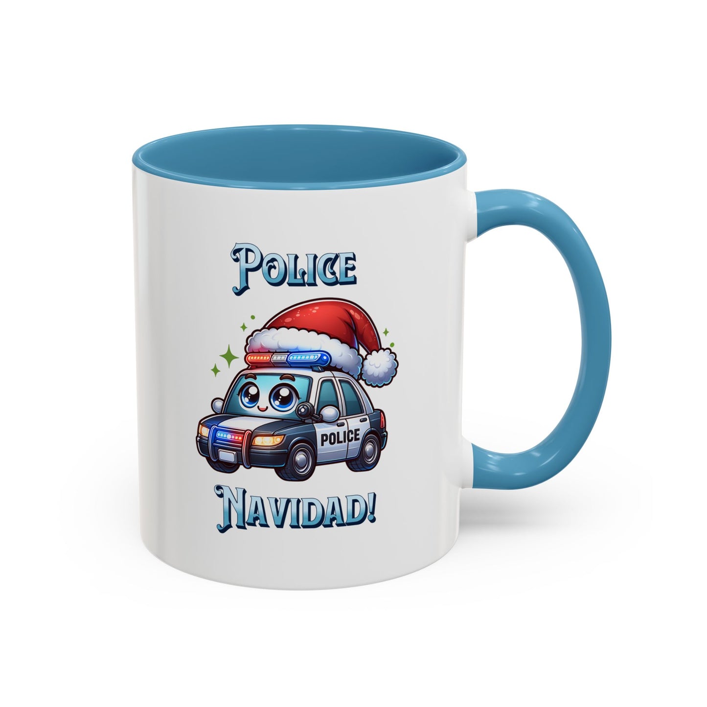 Police Navidad Coffee Mug (11, 15oz)