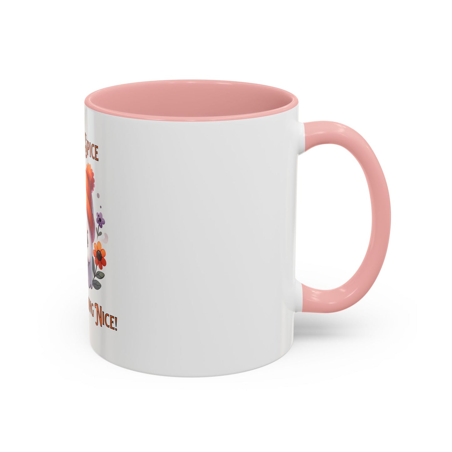 Pumpkin Spice And Everything Nice Mug, Halloween, Ghost, Funny Mug.