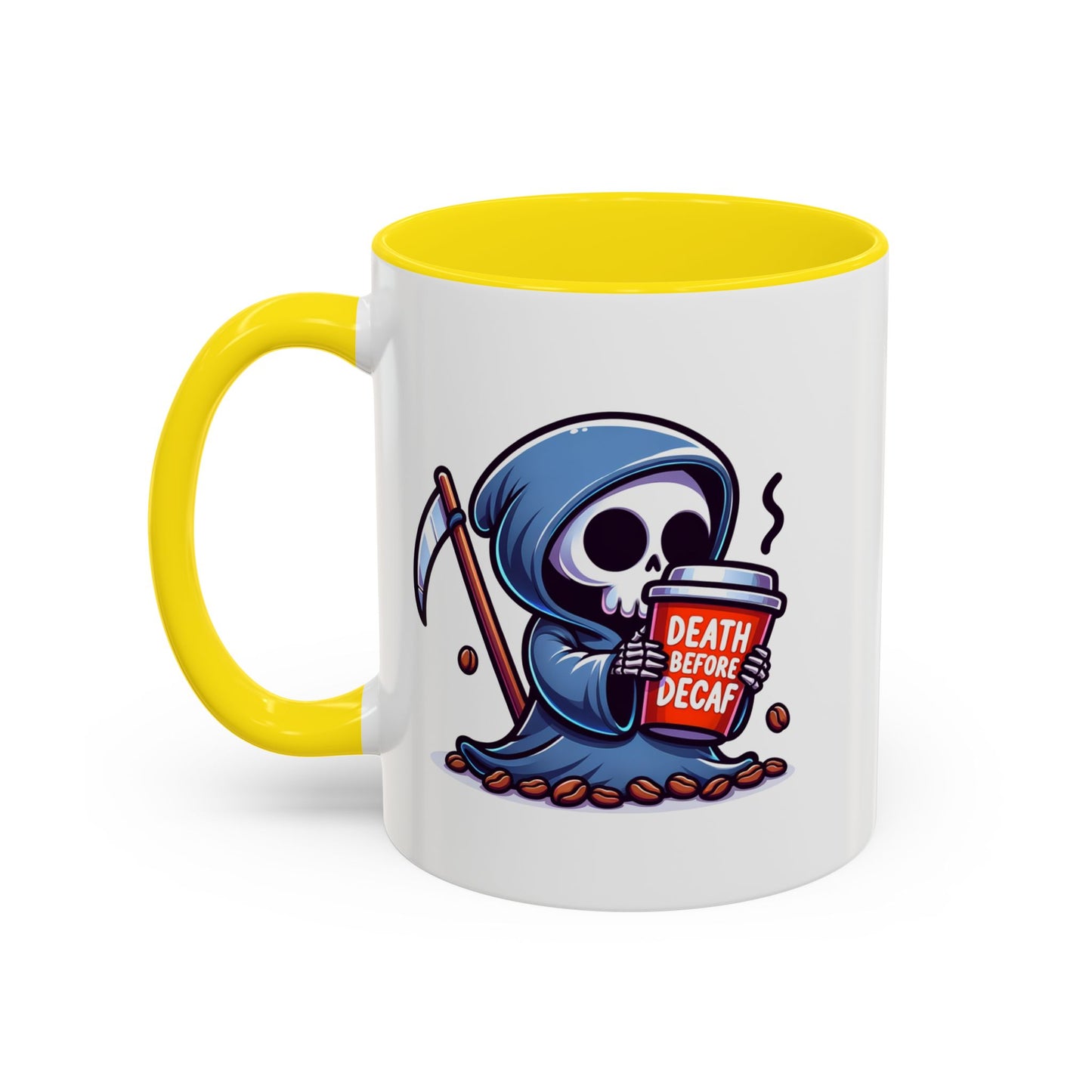 Death Before Decaf Coffee Mug