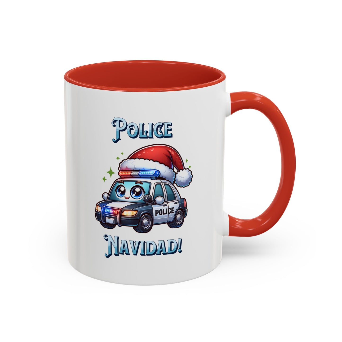 Police Navidad Coffee Mug (11, 15oz)