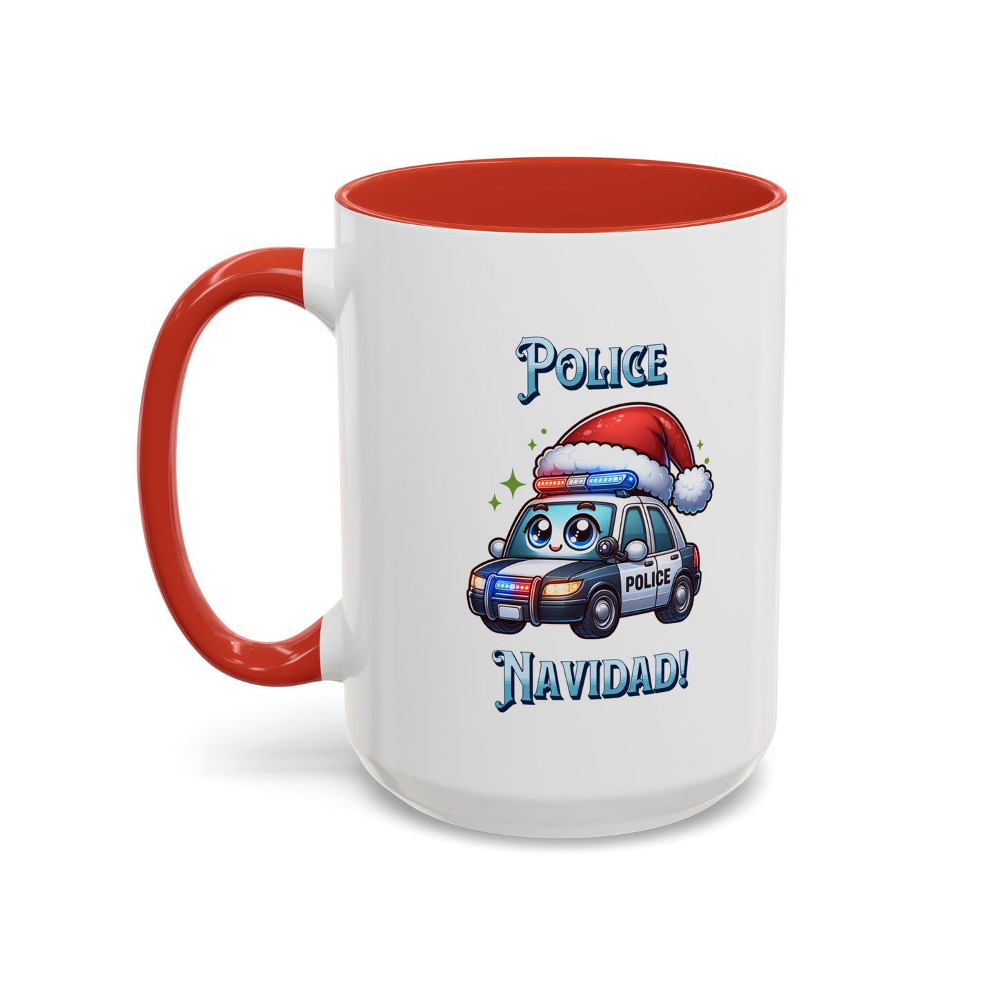 Police Navidad Coffee Mug (11, 15oz)