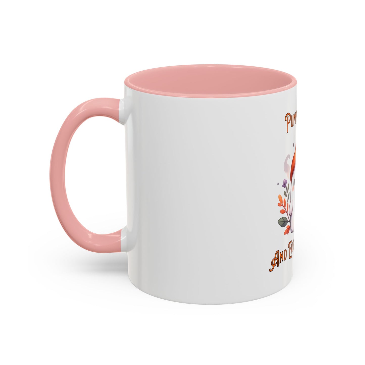 Pumpkin Spice And Everything Nice Mug, Halloween, Ghost, Funny Mug.