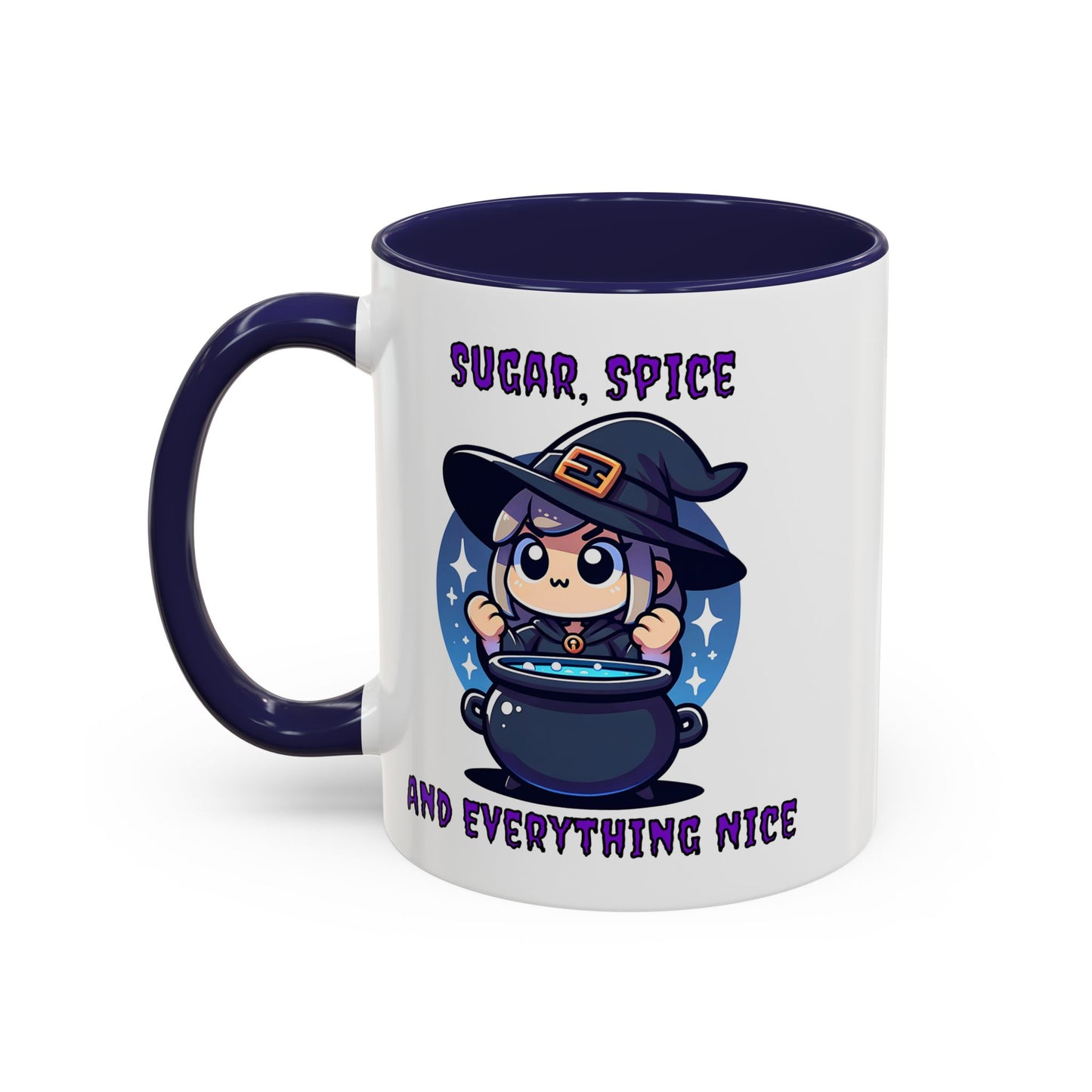 Sugar, Spice and Everything Nice Mug, Funny Witch, Halloween Mug