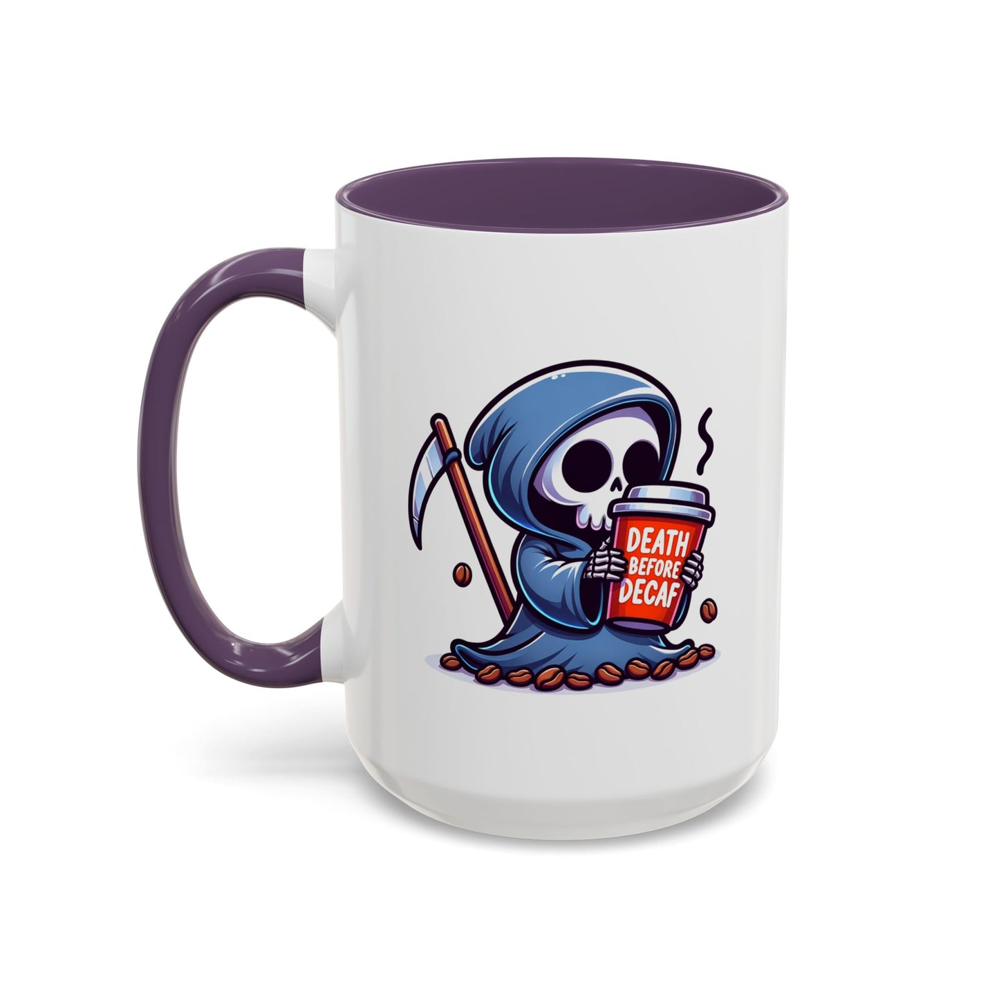 Death Before Decaf Coffee Mug