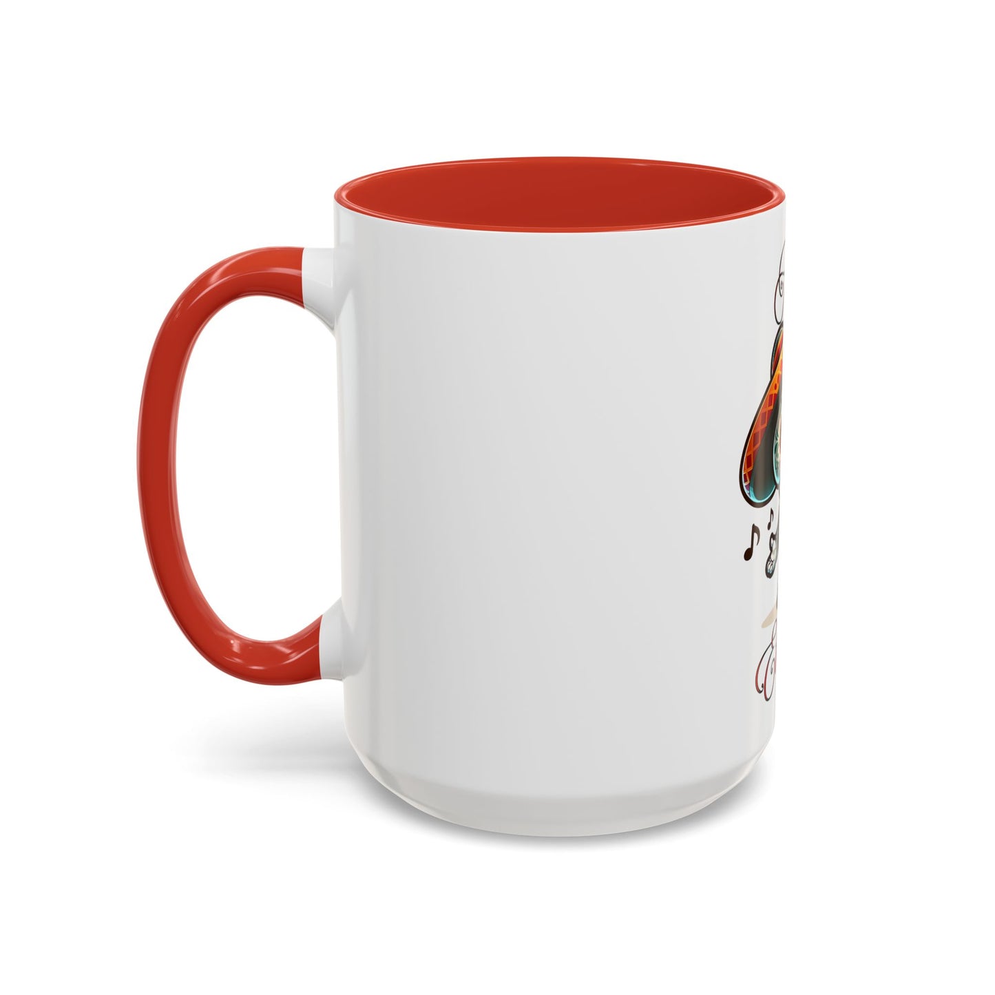 Amor Eterno Mug, Dia De Los Muertos, Day Of The Dead, Sugar Skull, Mariachi Singer Mug