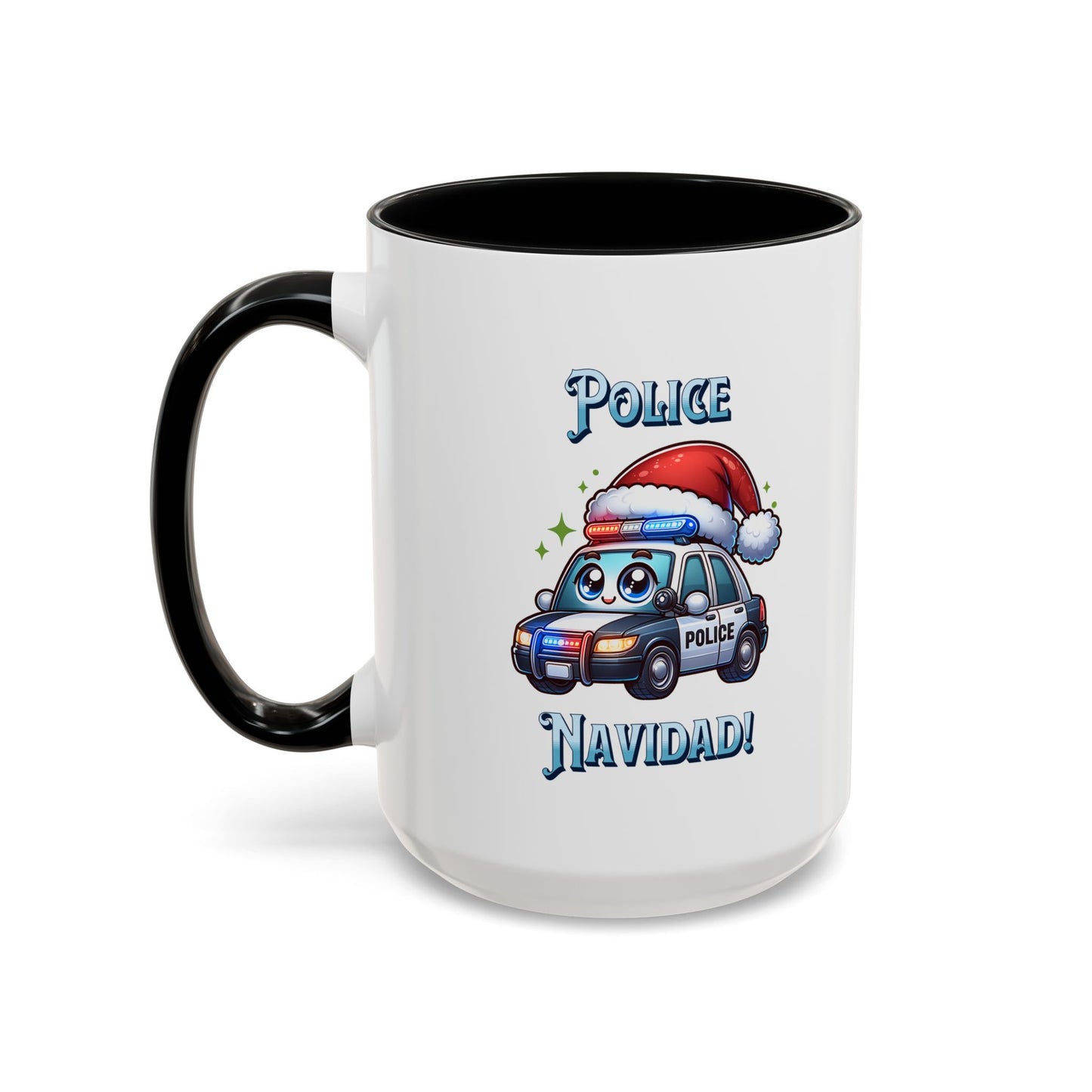 Police Navidad Coffee Mug (11, 15oz)