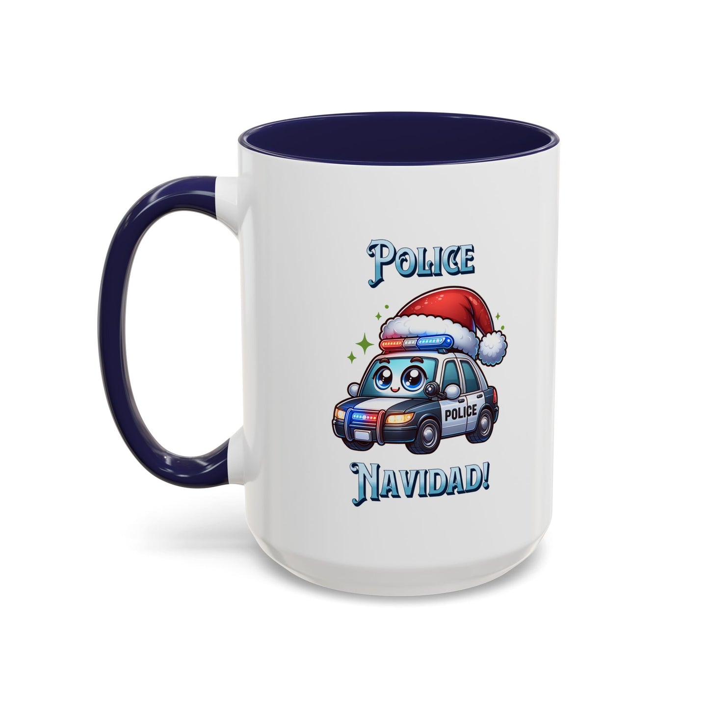 Police Navidad Coffee Mug (11, 15oz)