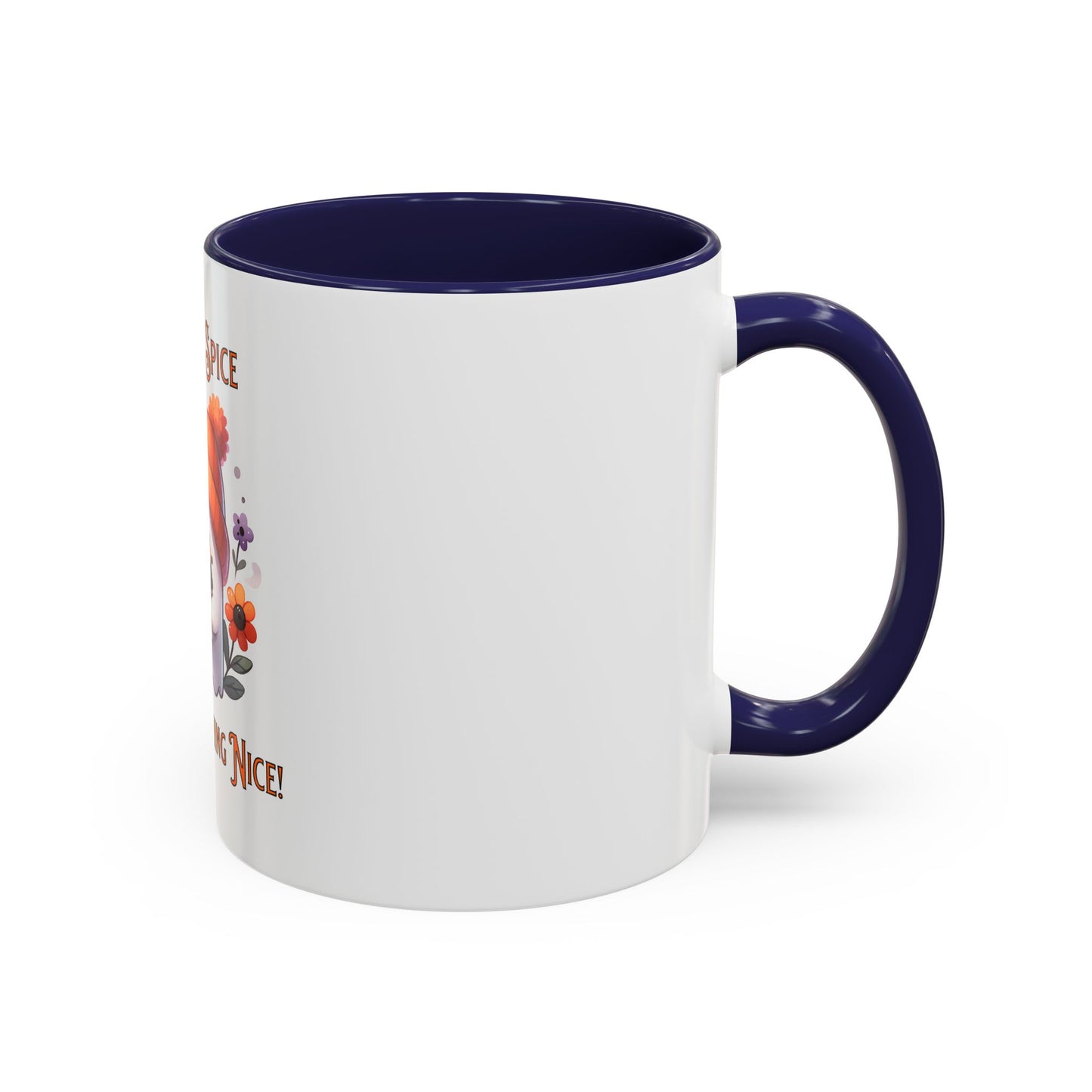 Pumpkin Spice And Everything Nice Mug, Halloween, Ghost, Funny Mug.