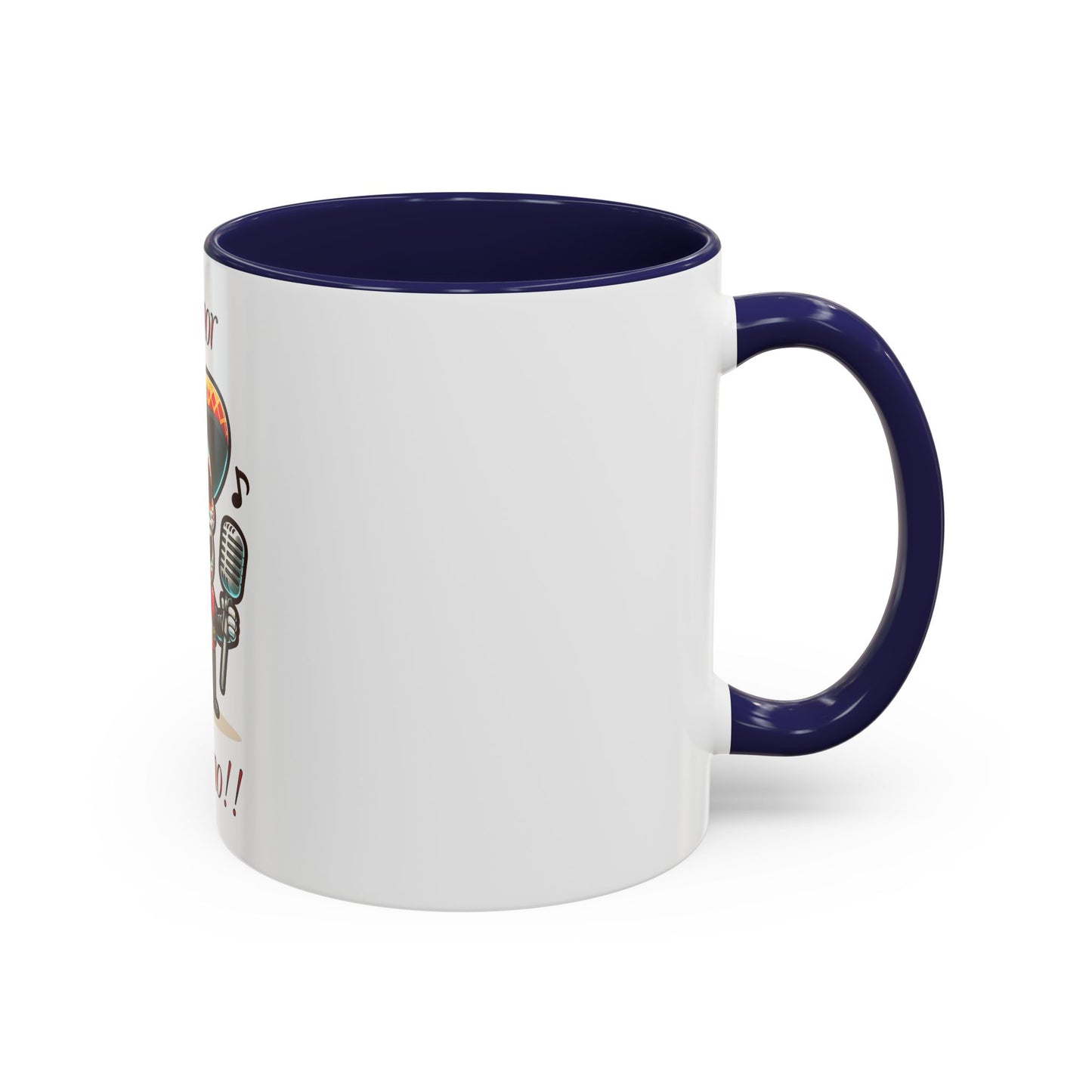 Amor Eterno Mug, Dia De Los Muertos, Day Of The Dead, Sugar Skull, Mariachi Singer Mug