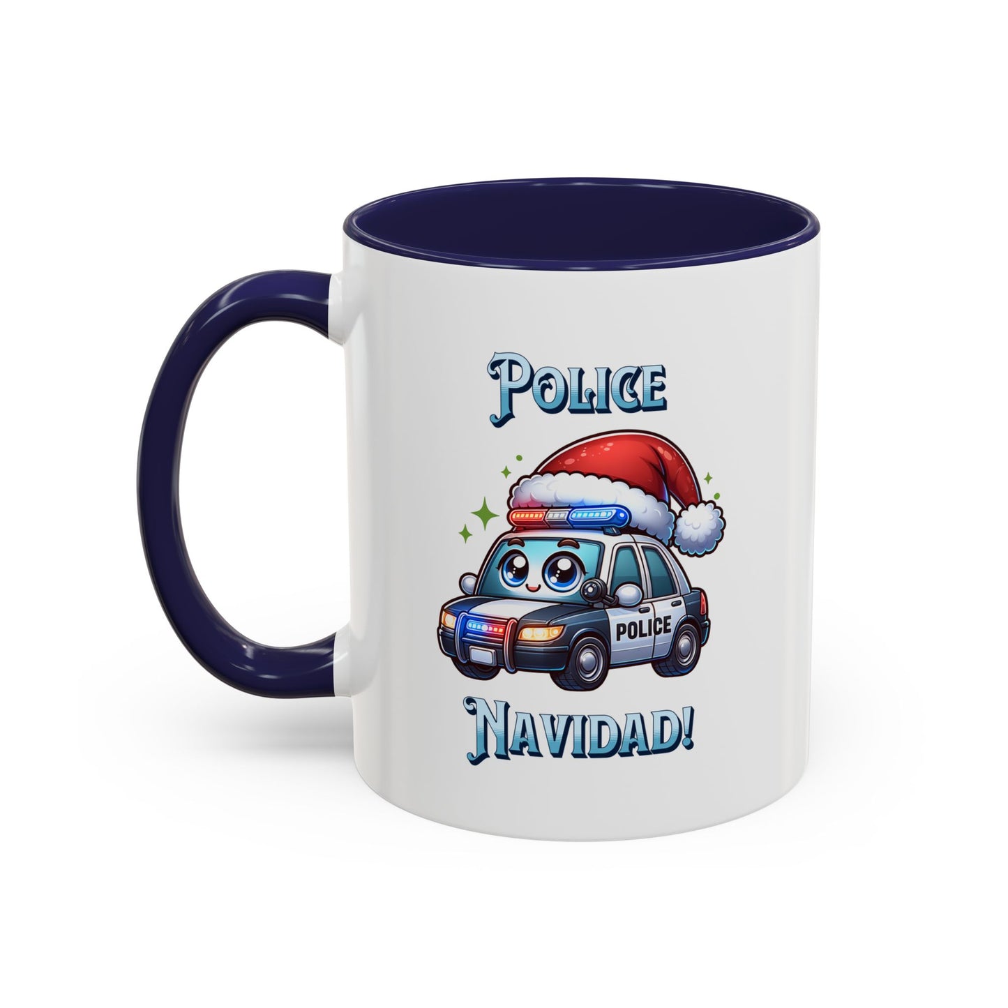 Police Navidad Coffee Mug (11, 15oz)