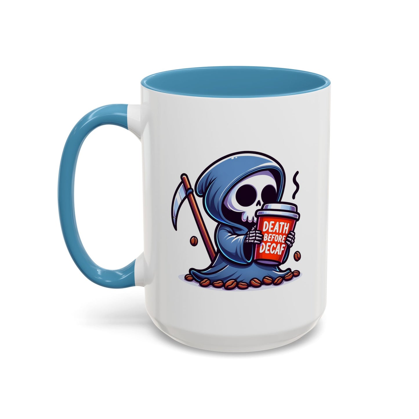Death Before Decaf Coffee Mug