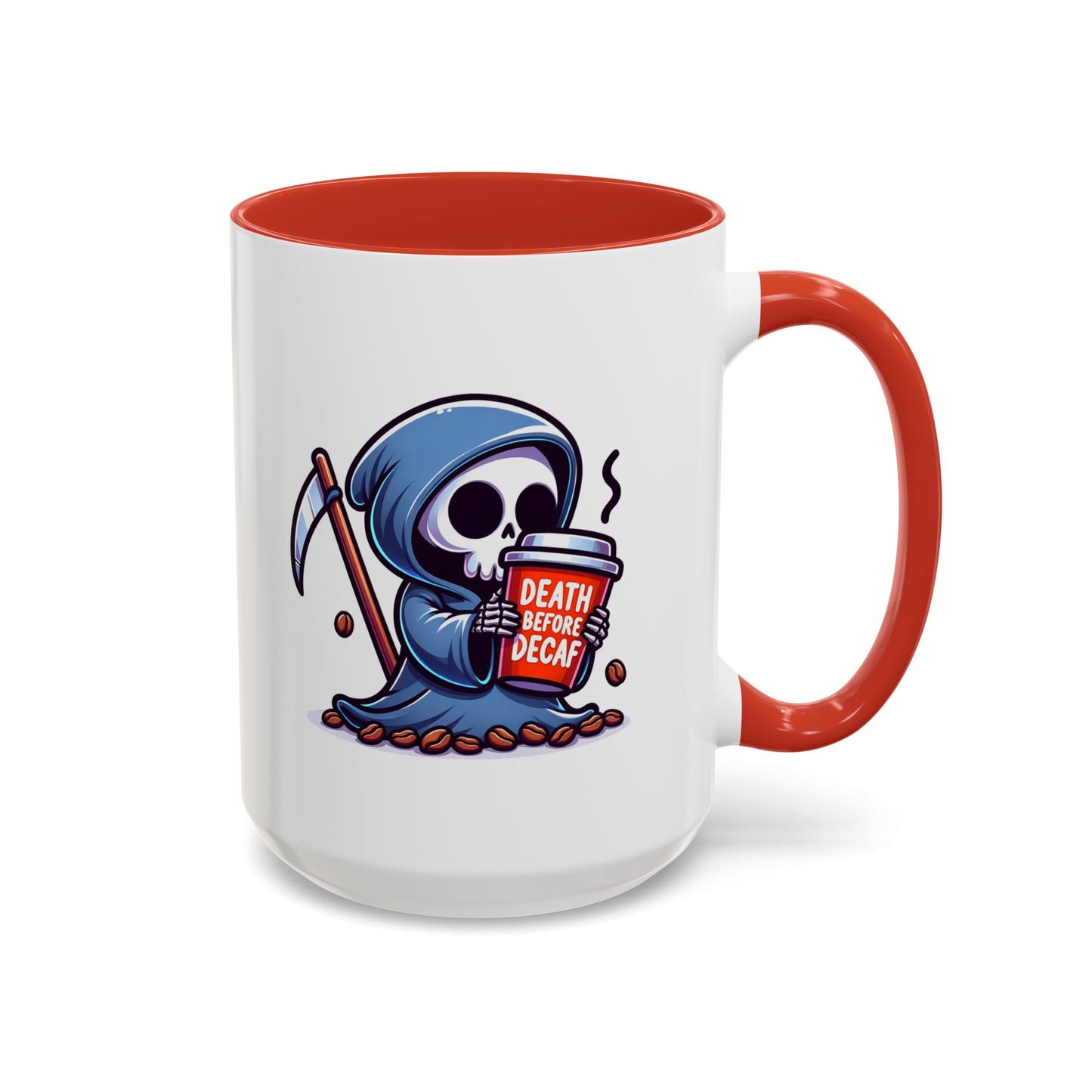 Death Before Decaf Coffee Mug