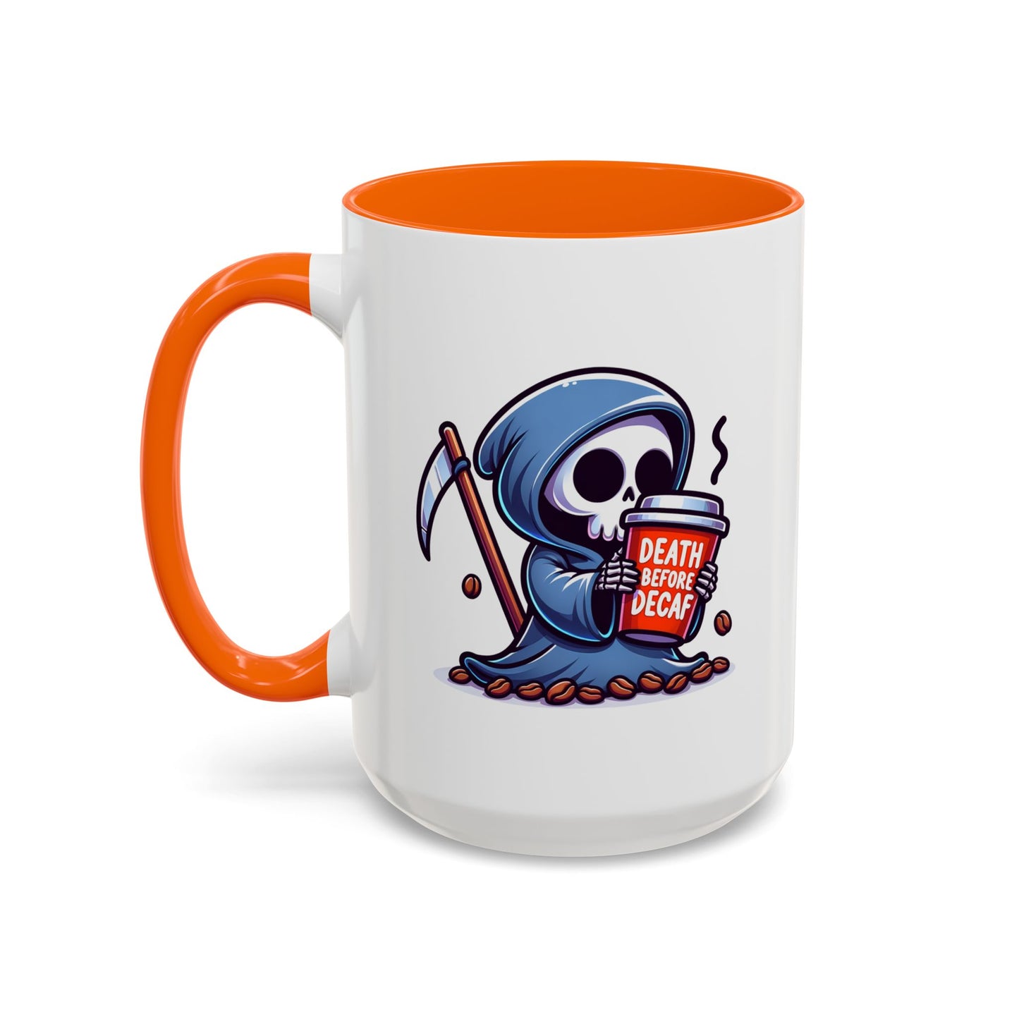 Death Before Decaf Coffee Mug