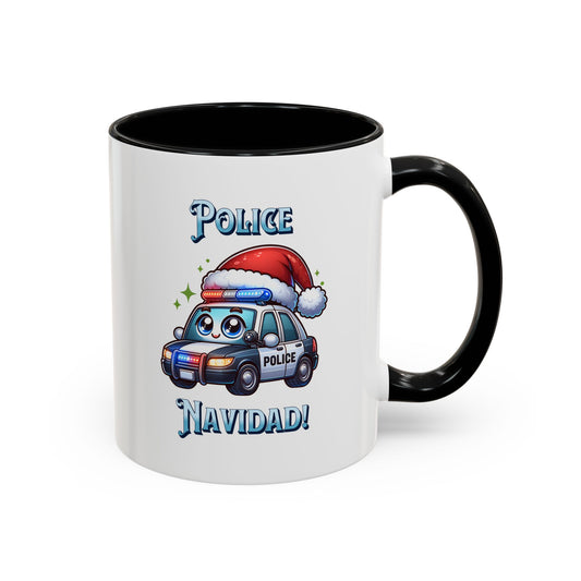 Police Navidad Coffee Mug (11, 15oz)