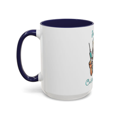 Sana Sana Colita De Rana Mug, Nurse, Boo Boo, Ouchie, Sugar Skull, Dia De Los Muertos Mug