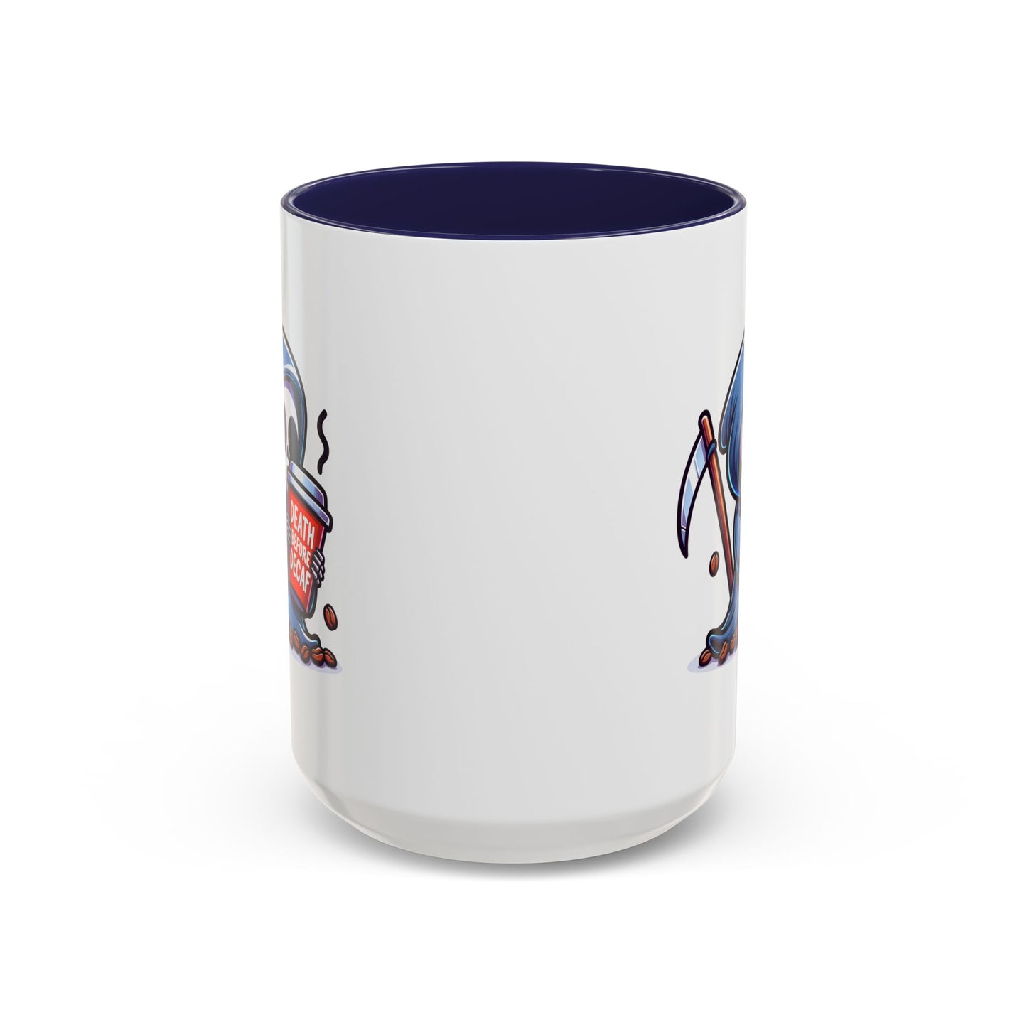 Death Before Decaf Coffee Mug