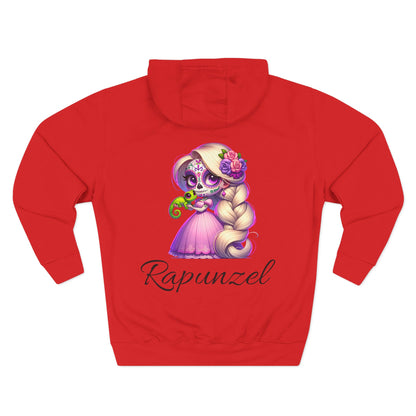 Rapunzel Illustration Hoodie | Fairy Tale Princess Graphic Pullover