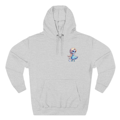 Frozen Elsa Character Fleece Hoodie | Cozy Halloween Sweater, Gifts for Kids, Fall Fashion, Spooky Season Apparel