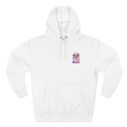 Rapunzel Illustration Hoodie | Fairy Tale Princess Graphic Pullover
