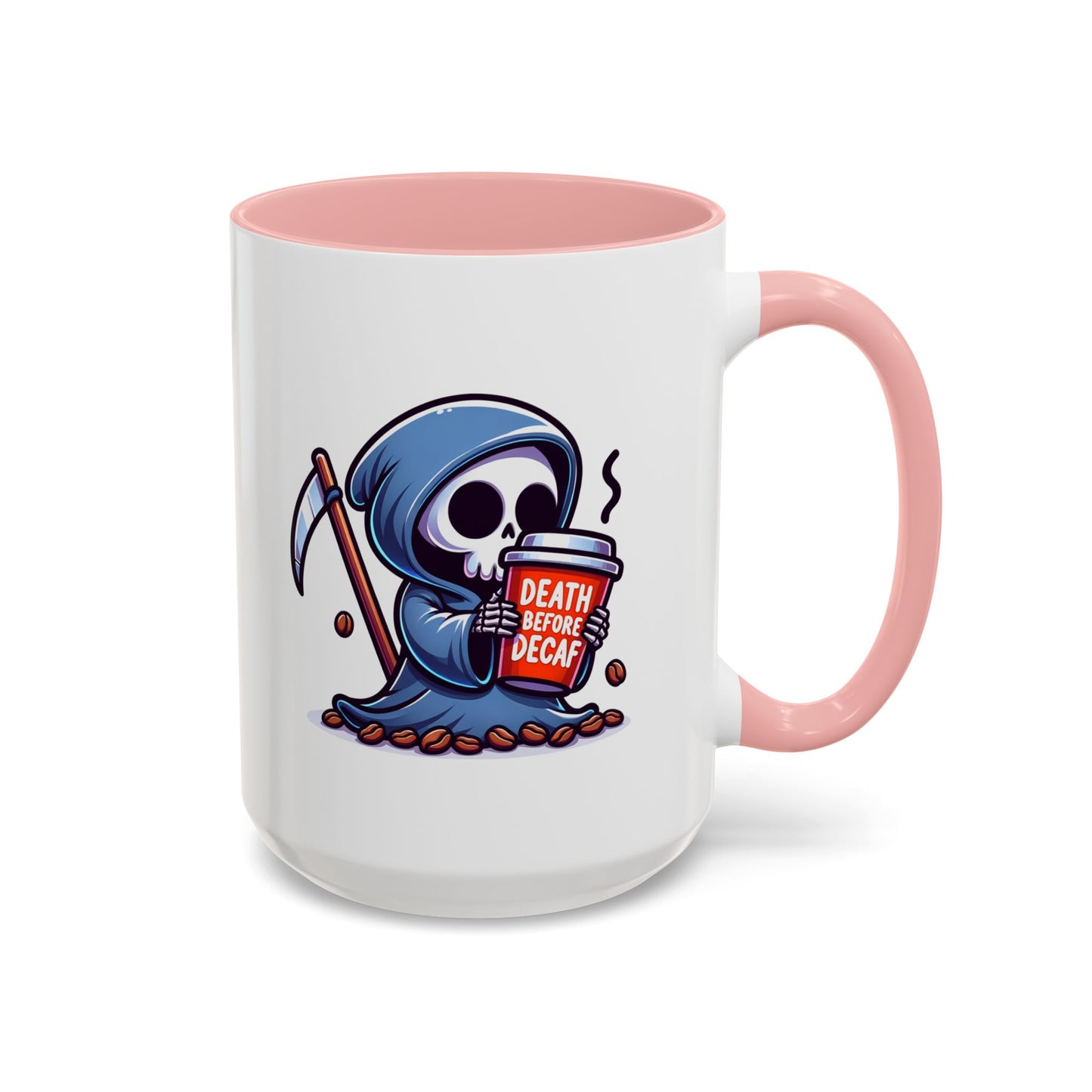Death Before Decaf Coffee Mug