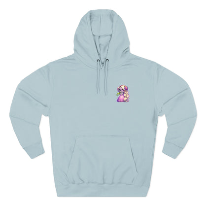 Rapunzel Illustration Hoodie | Fairy Tale Princess Graphic Pullover