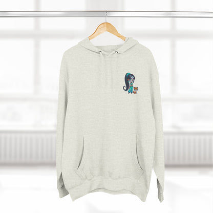 Princess Jasmine Fleece Hoodie, Cozy Cartoon Sweatshirt for Winter, Perfect Gift for Kids, Fun Illustration Hoodie, Cute Casual Wear