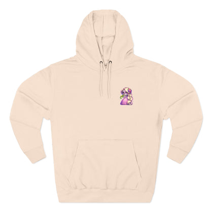 Rapunzel Illustration Hoodie | Fairy Tale Princess Graphic Pullover